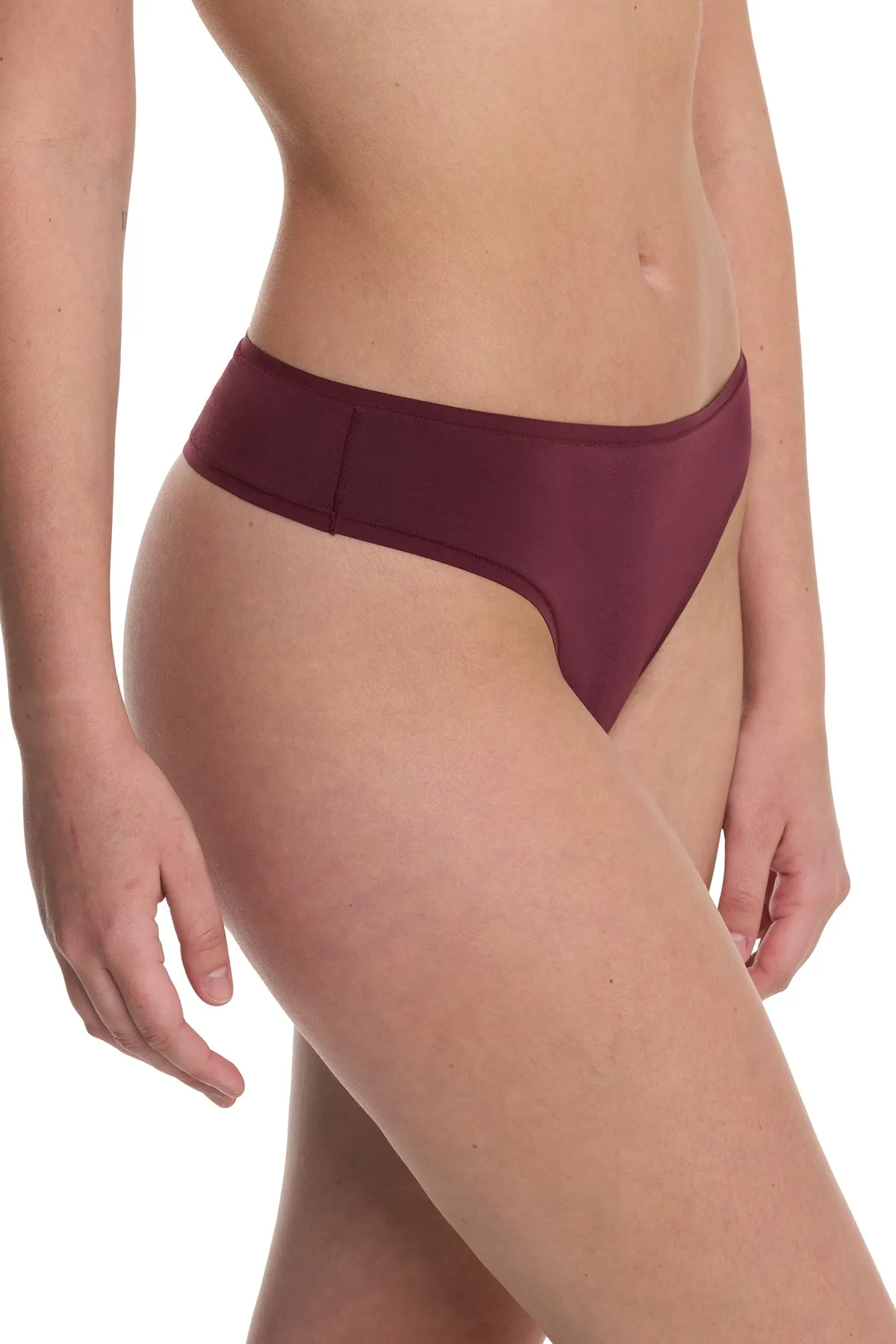 Bliss Bare Cotton Thong sold by Natori product image thumbnail 3