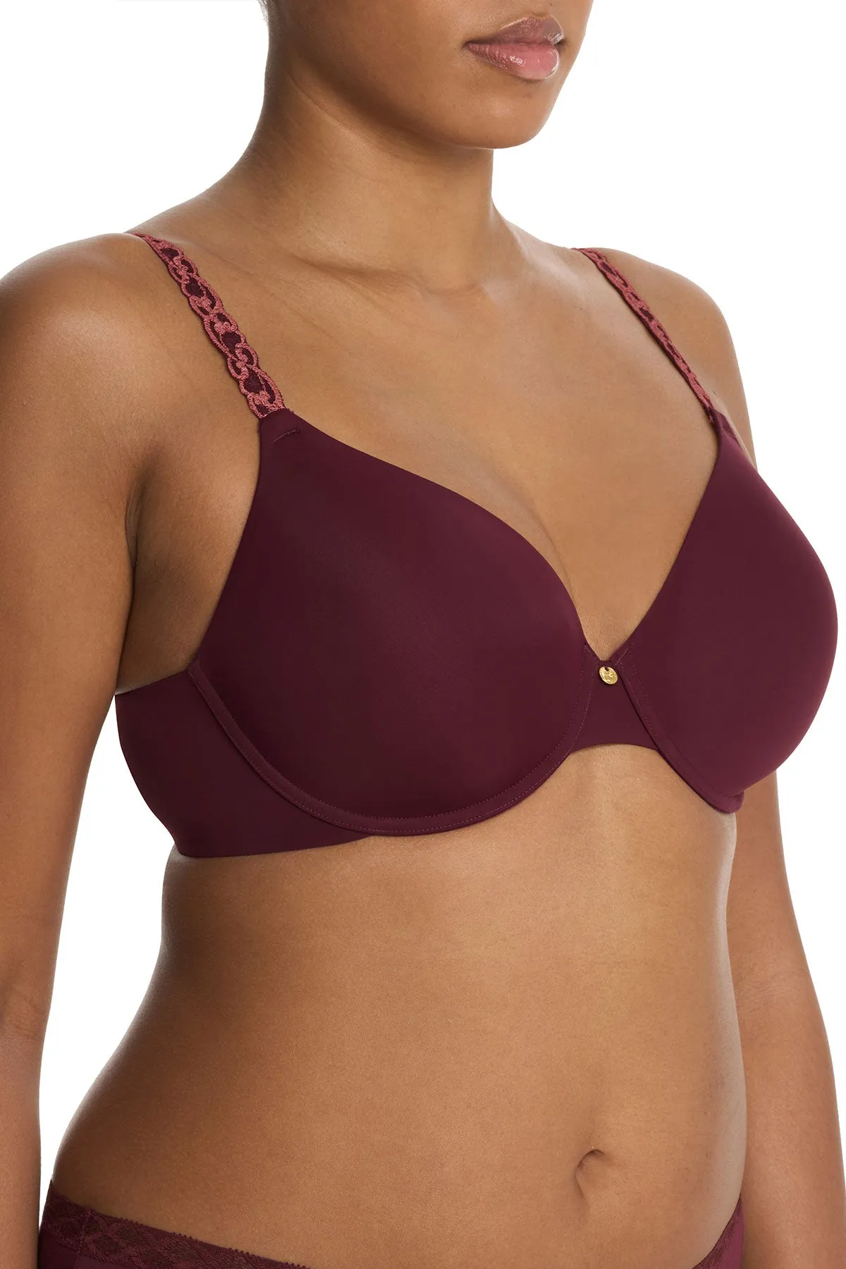 Pure Luxe Custom Coverage Contour Underwire Bra sold by Natori product image thumbnail 3