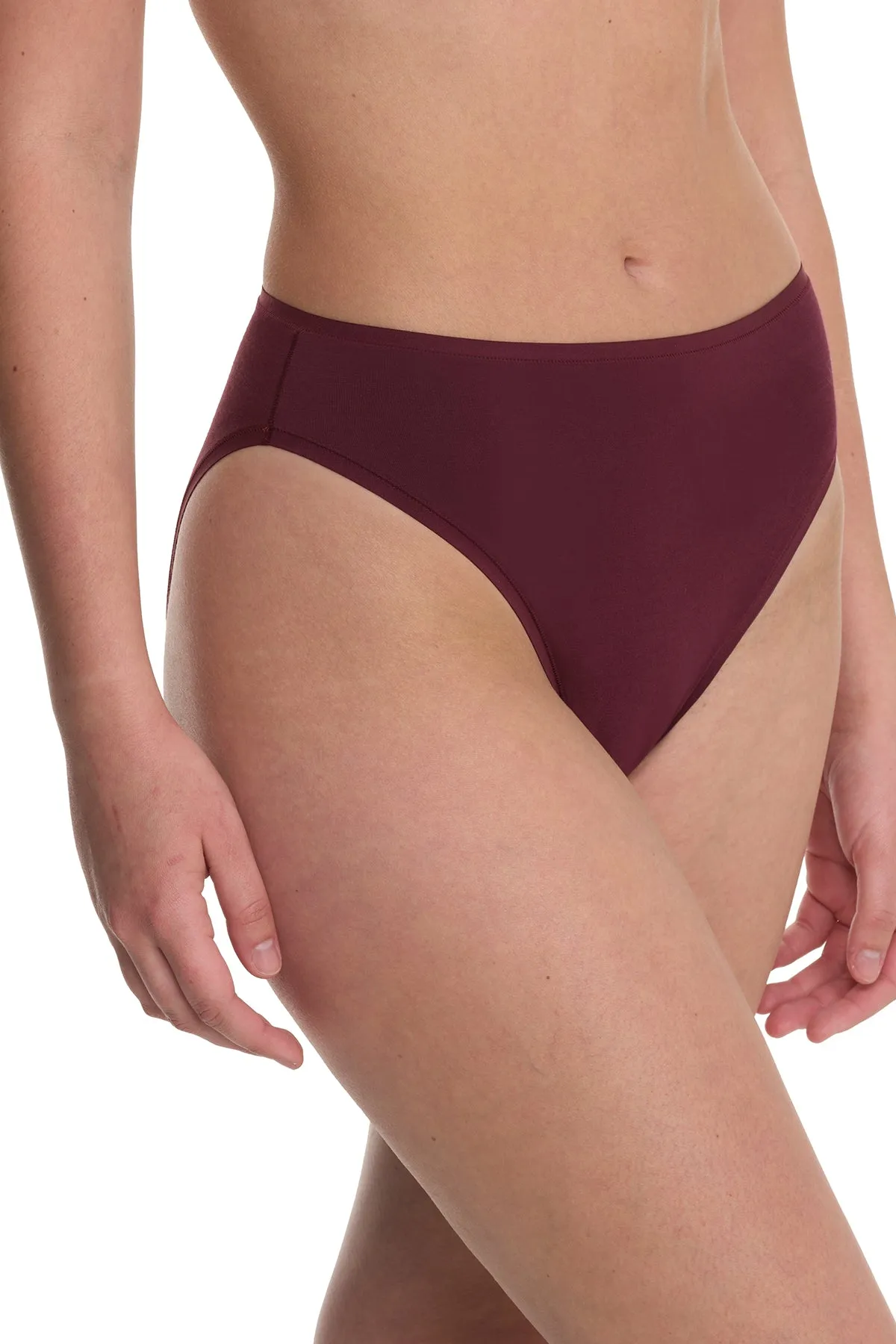 Bliss Bare Cotton High Cut Brief sold by Natori product image thumbnail 3