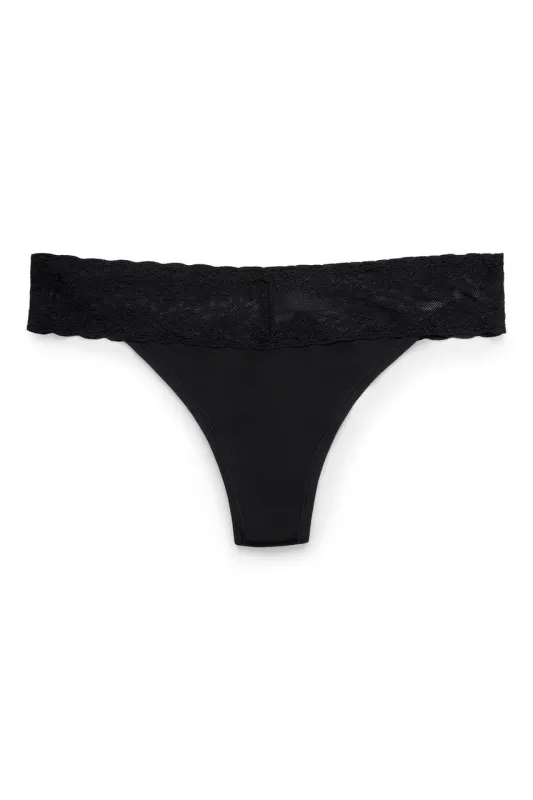 Bliss Perfection One-Size Thong sold by Natori
