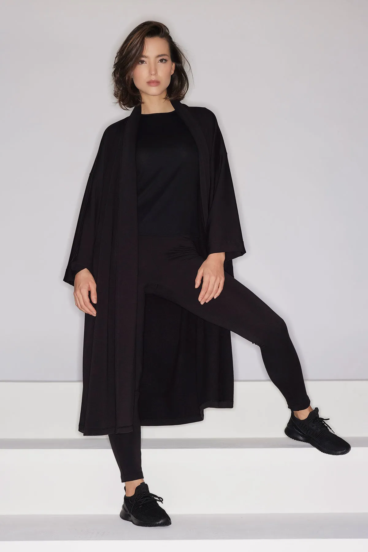 Cocoon Brushed French Terry Dragon Embroidered Robe sold by Natori product image thumbnail 4