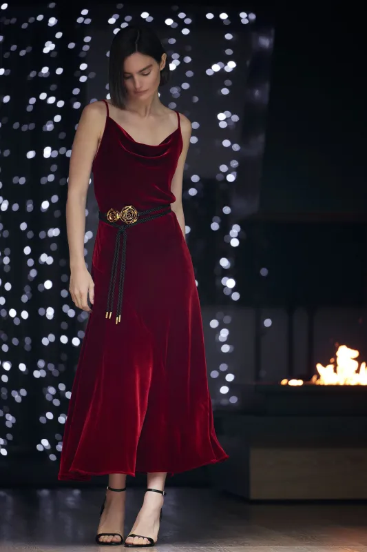 Couture Velvet Silk Slip Dress sold by Natori