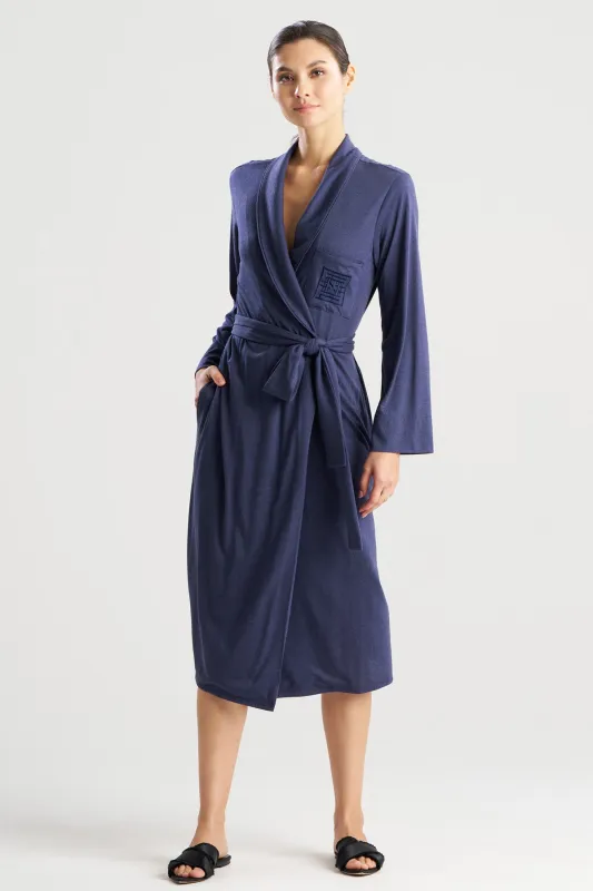 Shangri-La Embroidered TENCEL™ Robe sold by Natori