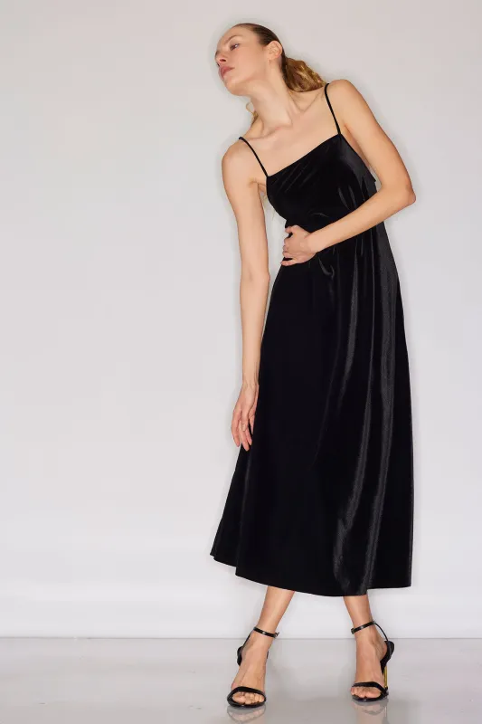 Natalie Velvet Slip Dress made by Natori