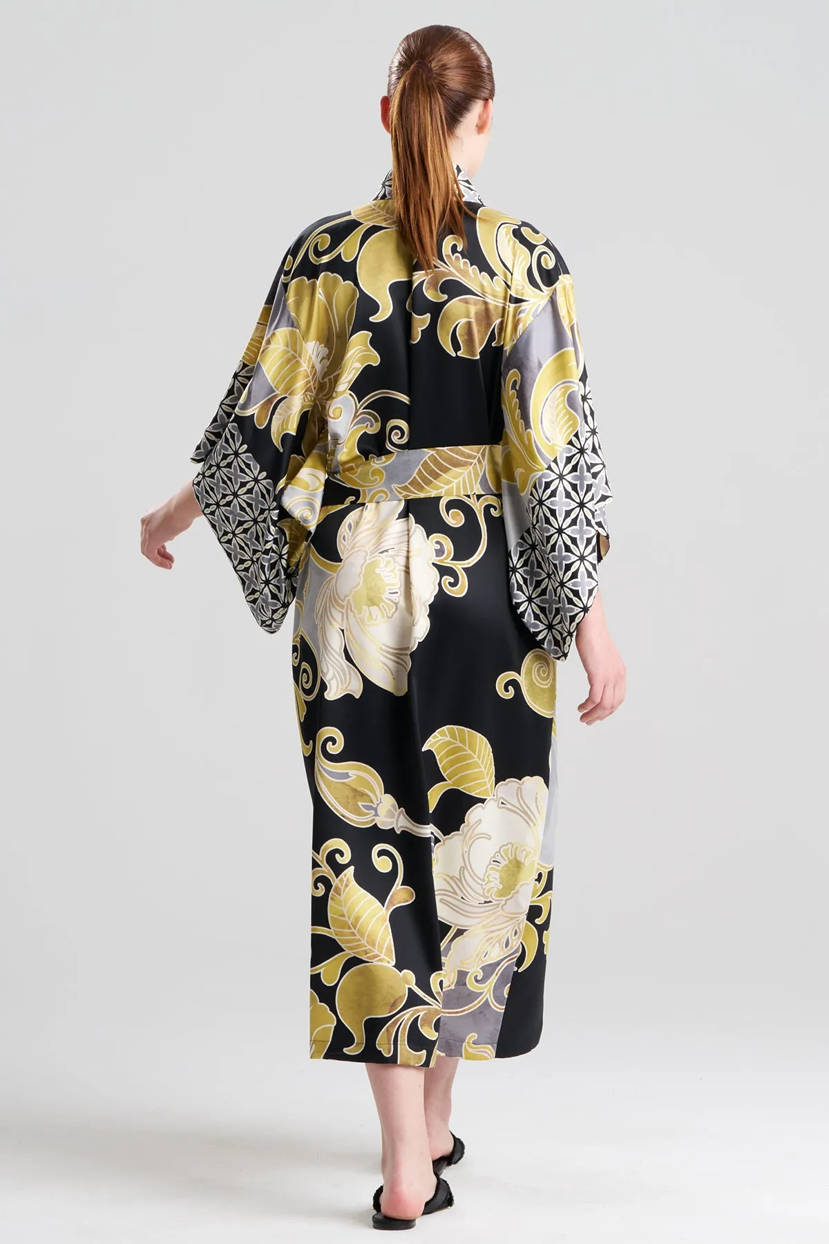 Deco Printed Charmeuse Kimono Robe sold by Natori product image thumbnail 3