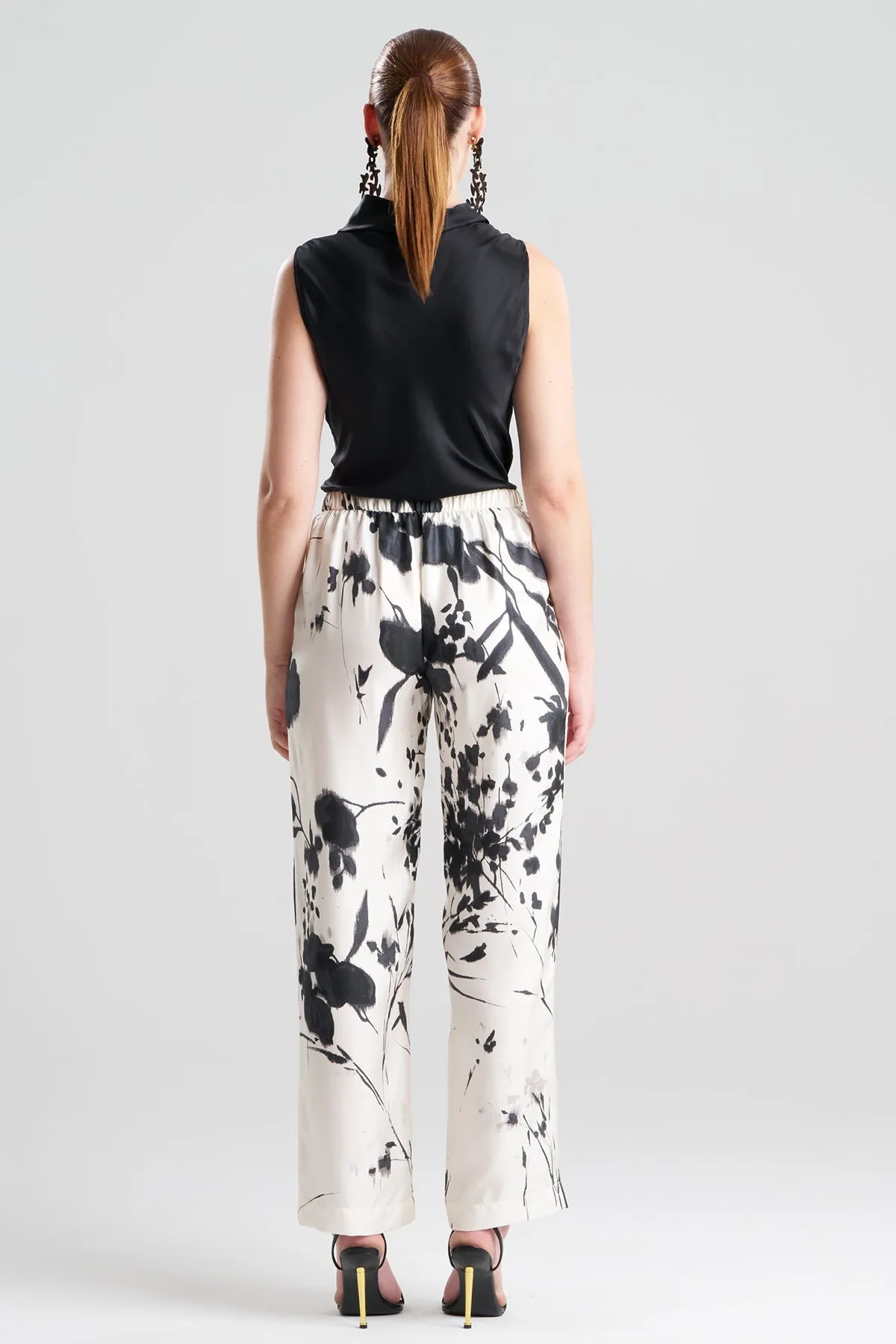 Nara Silk Twill Drawstring Pants sold by Natori product image thumbnail 3