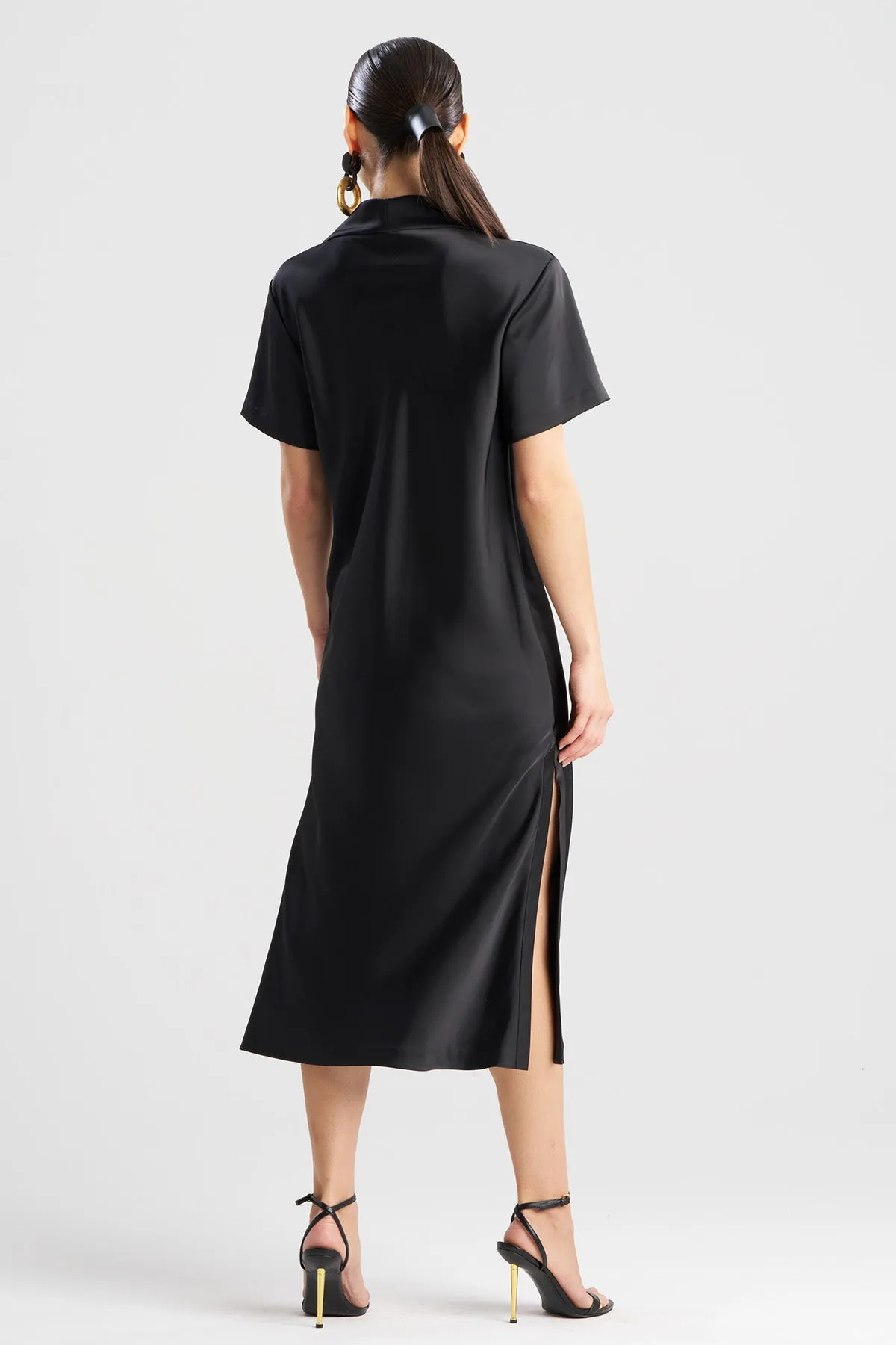 Luxe Charmeuse Column Dress sold by Natori product image thumbnail 3