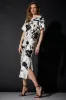 Nara Silk Twill Beaded Column Dress sold by Natori