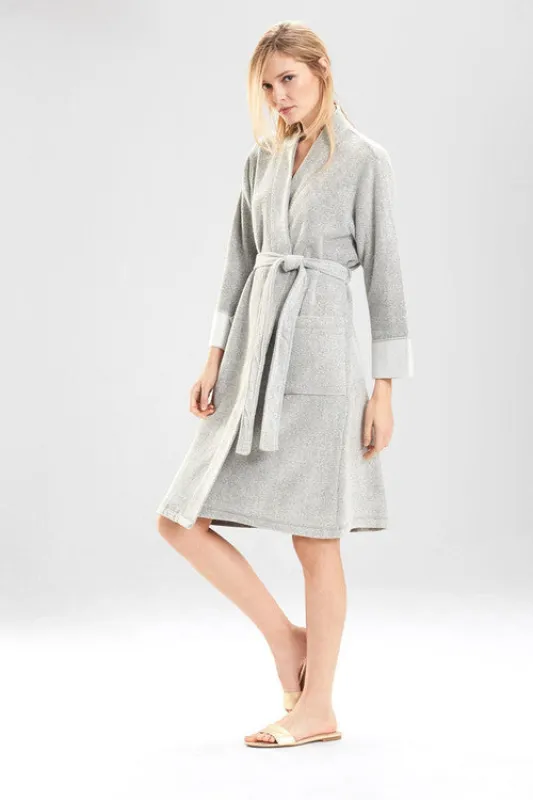 Nirvana Brushed Terry Robe sold by Natori