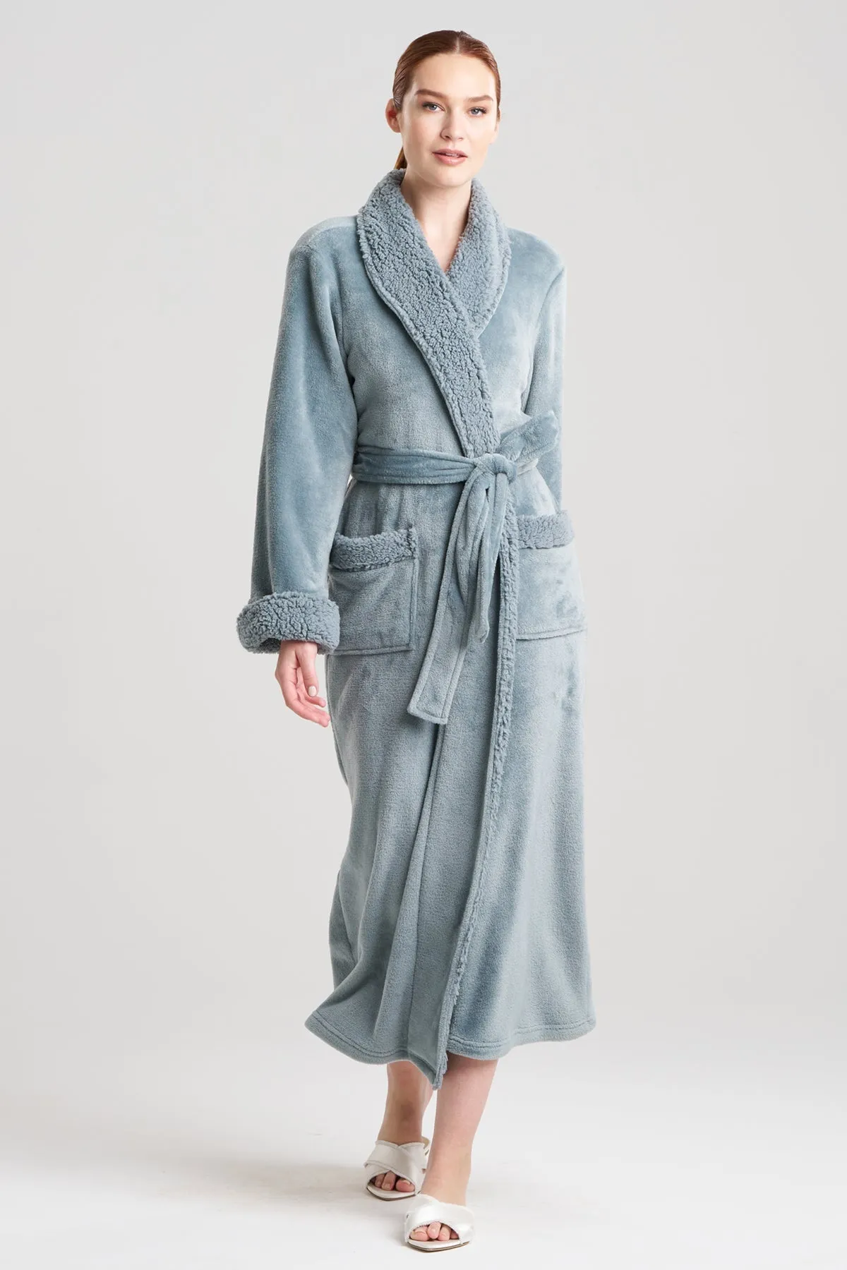 Plush Sherpa Robe sold by Natori