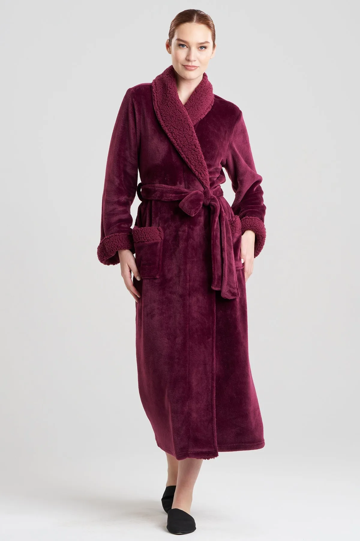 Plush Sherpa Robe sold by Natori product image thumbnail 2