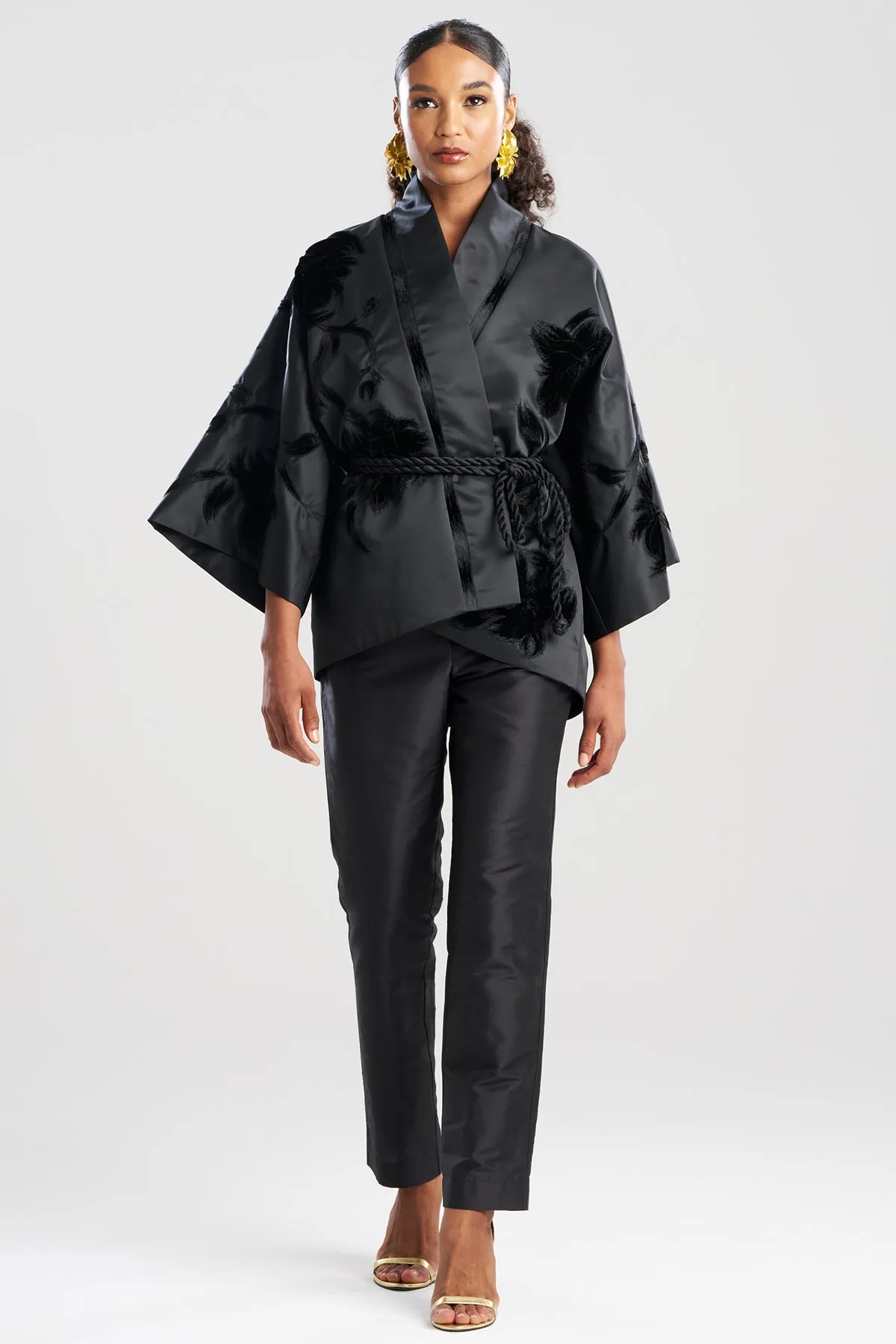Couture Duchess Satin Coat sold by Natori product image thumbnail 2