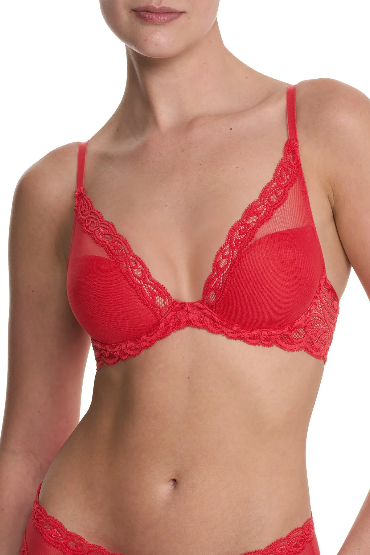 Feathers Plunge T-Shirt Bra sold by Natori product image thumbnail 2