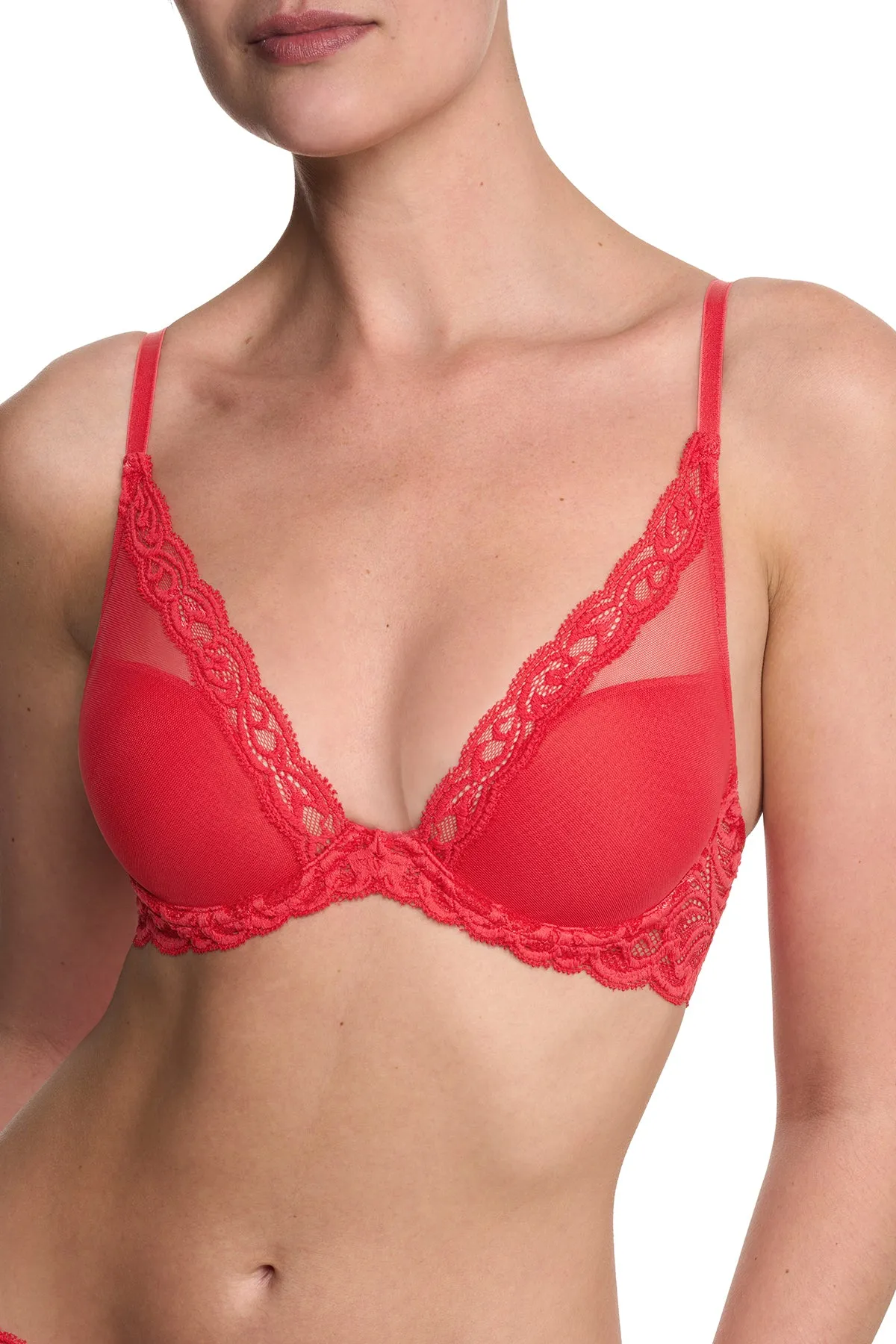 Feathers Plunge T-Shirt Bra sold by Natori product image thumbnail 4