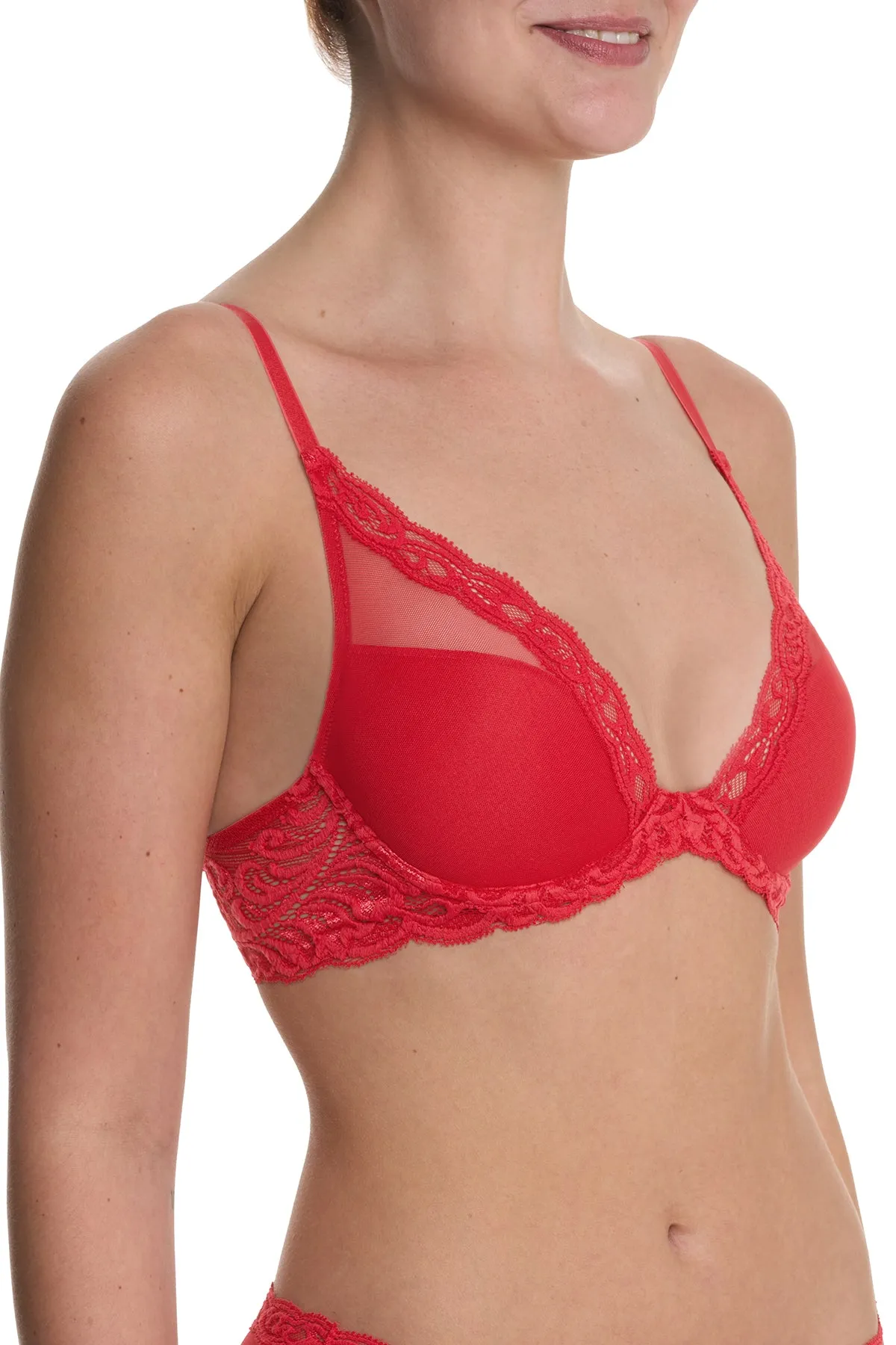 Feathers Plunge T-Shirt Bra sold by Natori product image thumbnail 3