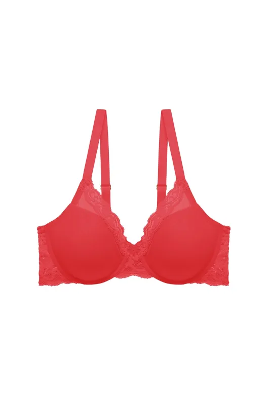 Feathers Full Figure Contour Underwire Bra sold by Natori
