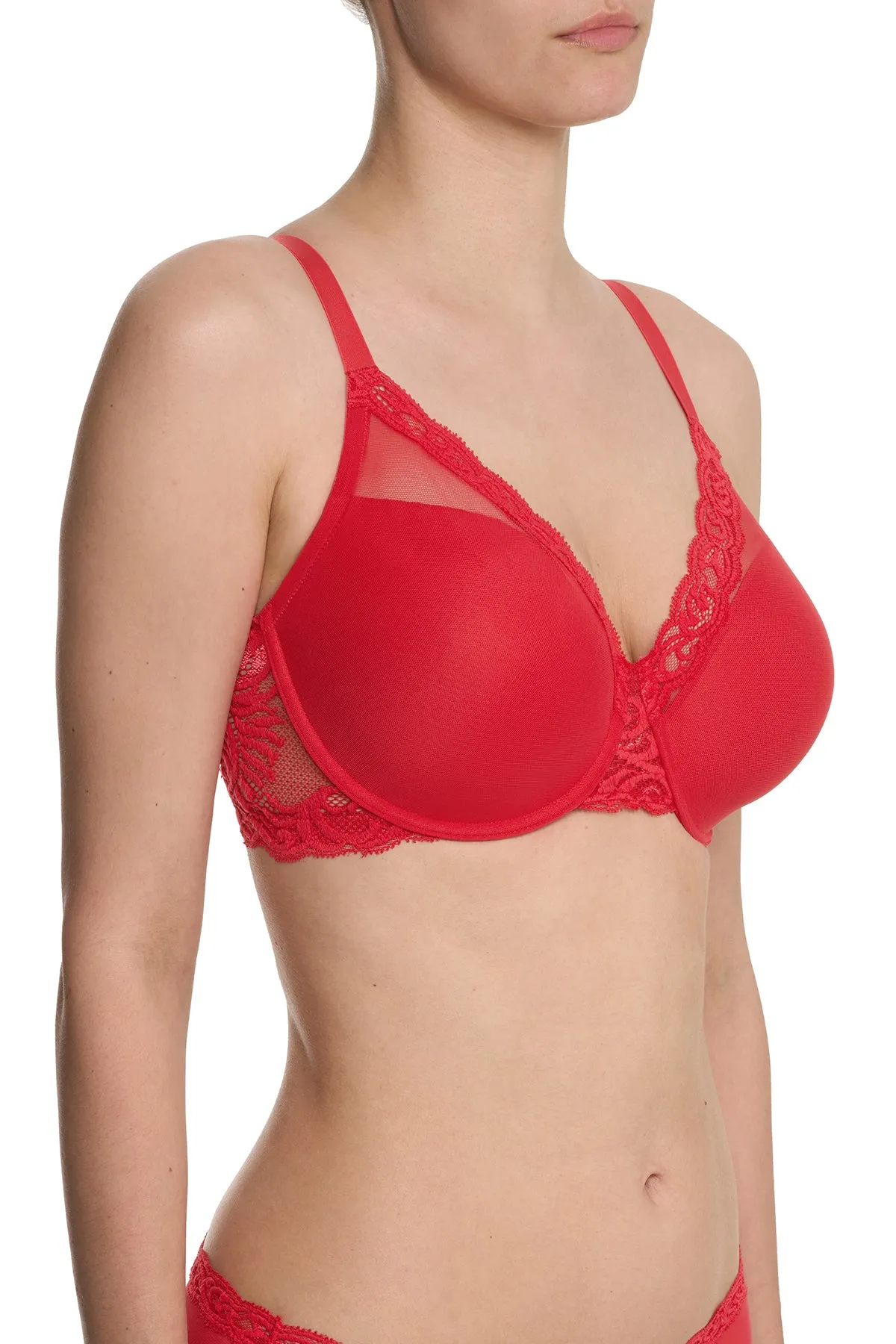 Feathers Full Figure Contour Underwire Bra sold by Natori product image thumbnail 3