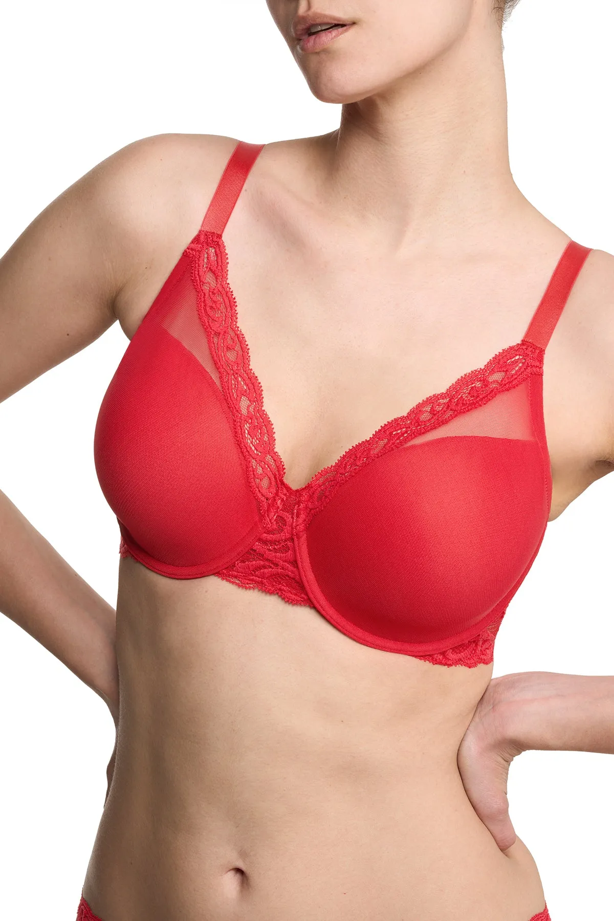 Feathers Full Figure Contour Underwire Bra sold by Natori product image thumbnail 4