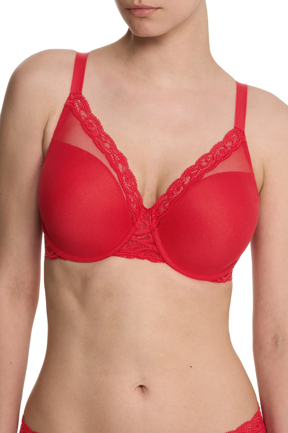 Feathers Full Figure Contour Underwire Bra sold by Natori product image thumbnail 2