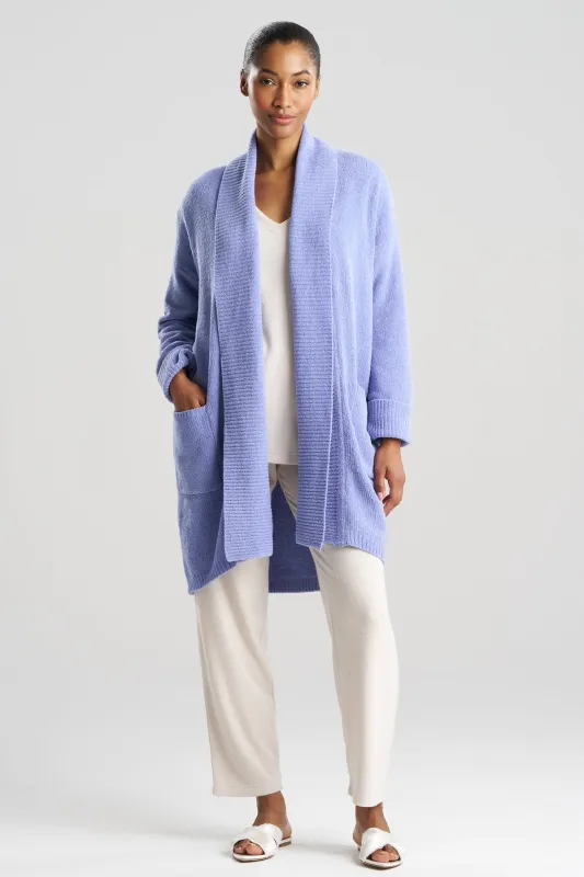 Aura Solid Cardigan sold by Natori
