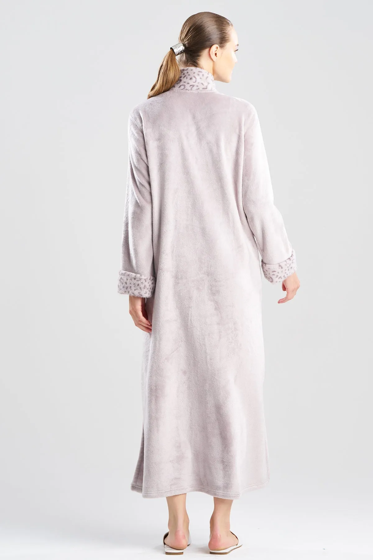 Plush Lynx Mandarin Zip Lounger sold by Natori product image thumbnail 2