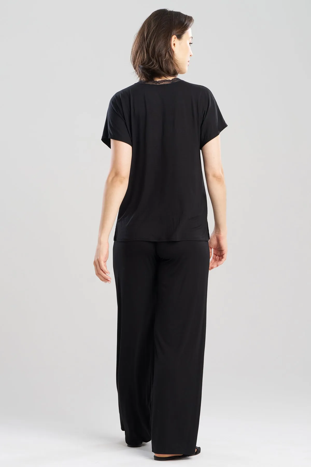 Dhalia Knit Jersey Lace Short Sleeve PJ sold by Natori product image thumbnail 2