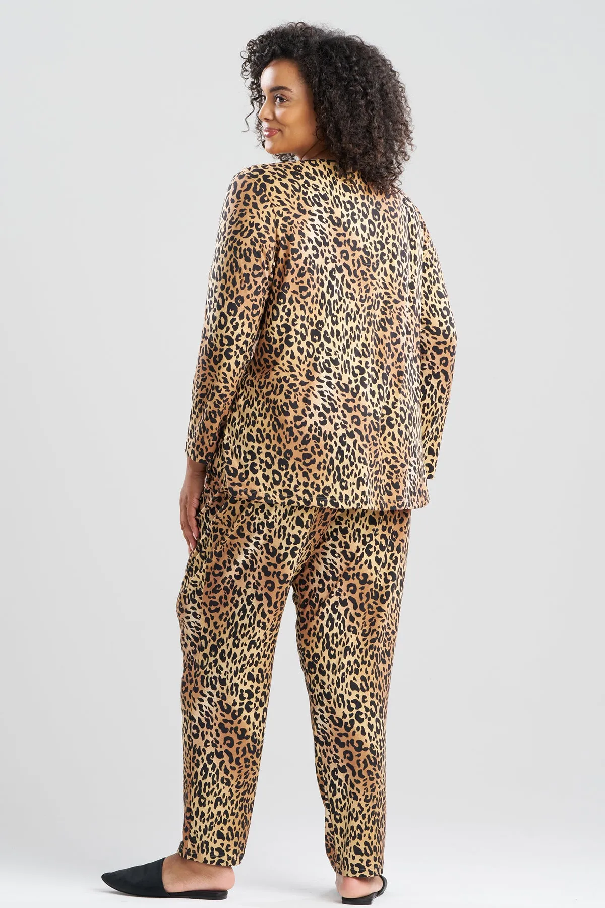 Exotic Animal Cozy Knit V-Neck PJ sold by Natori product image thumbnail 5