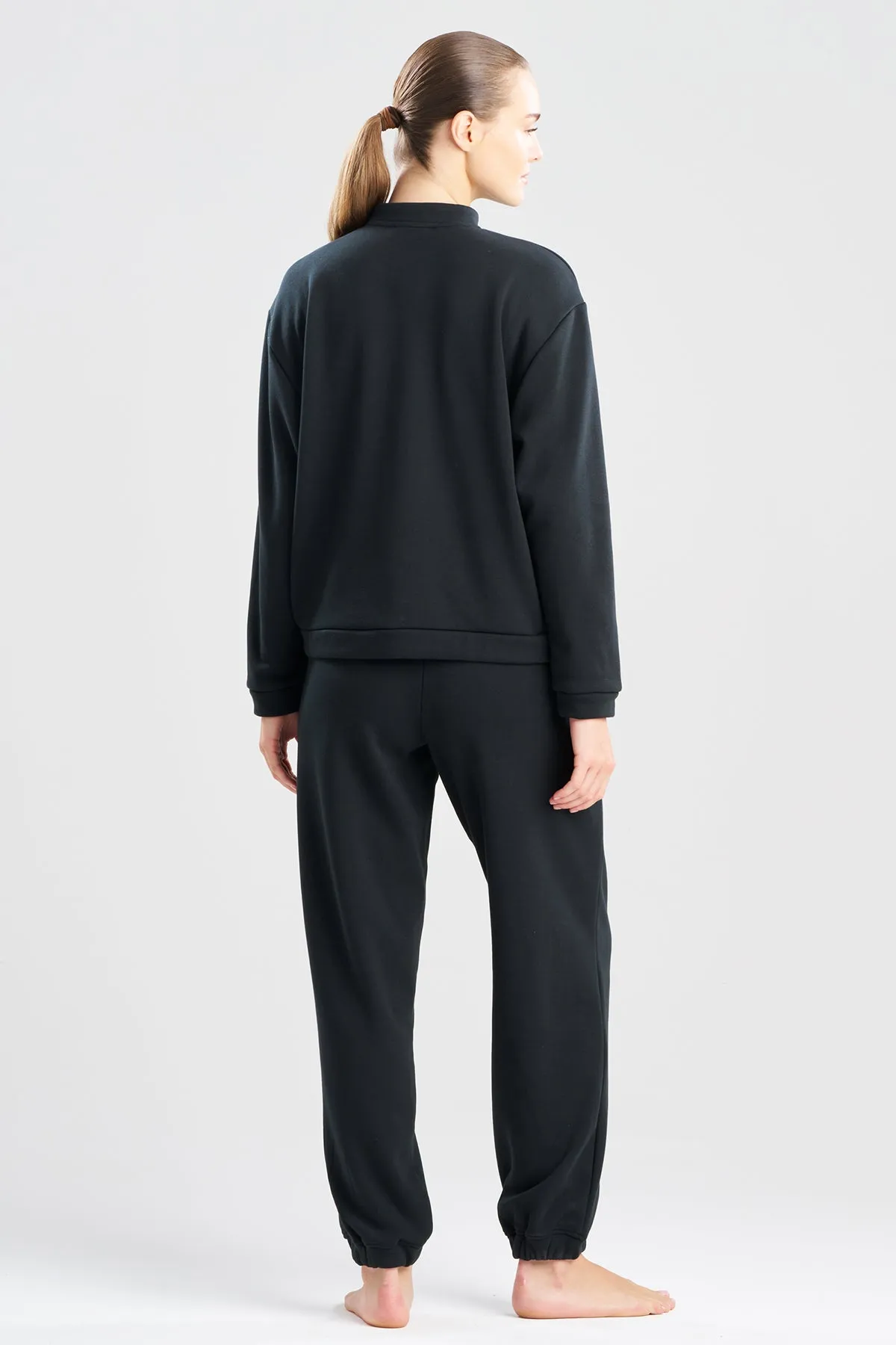 Nova Cozy Brushed Knit Everywhere Zip Up Top sold by Natori product image thumbnail 2