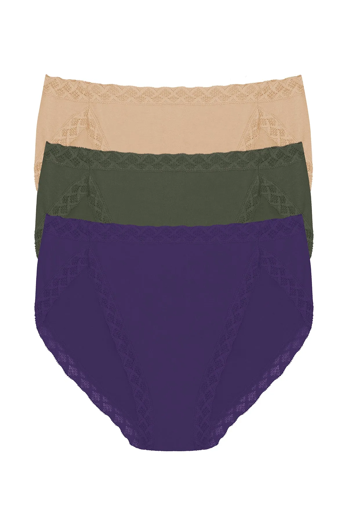 Bliss French Cut Brief 3-Pack sold by Natori