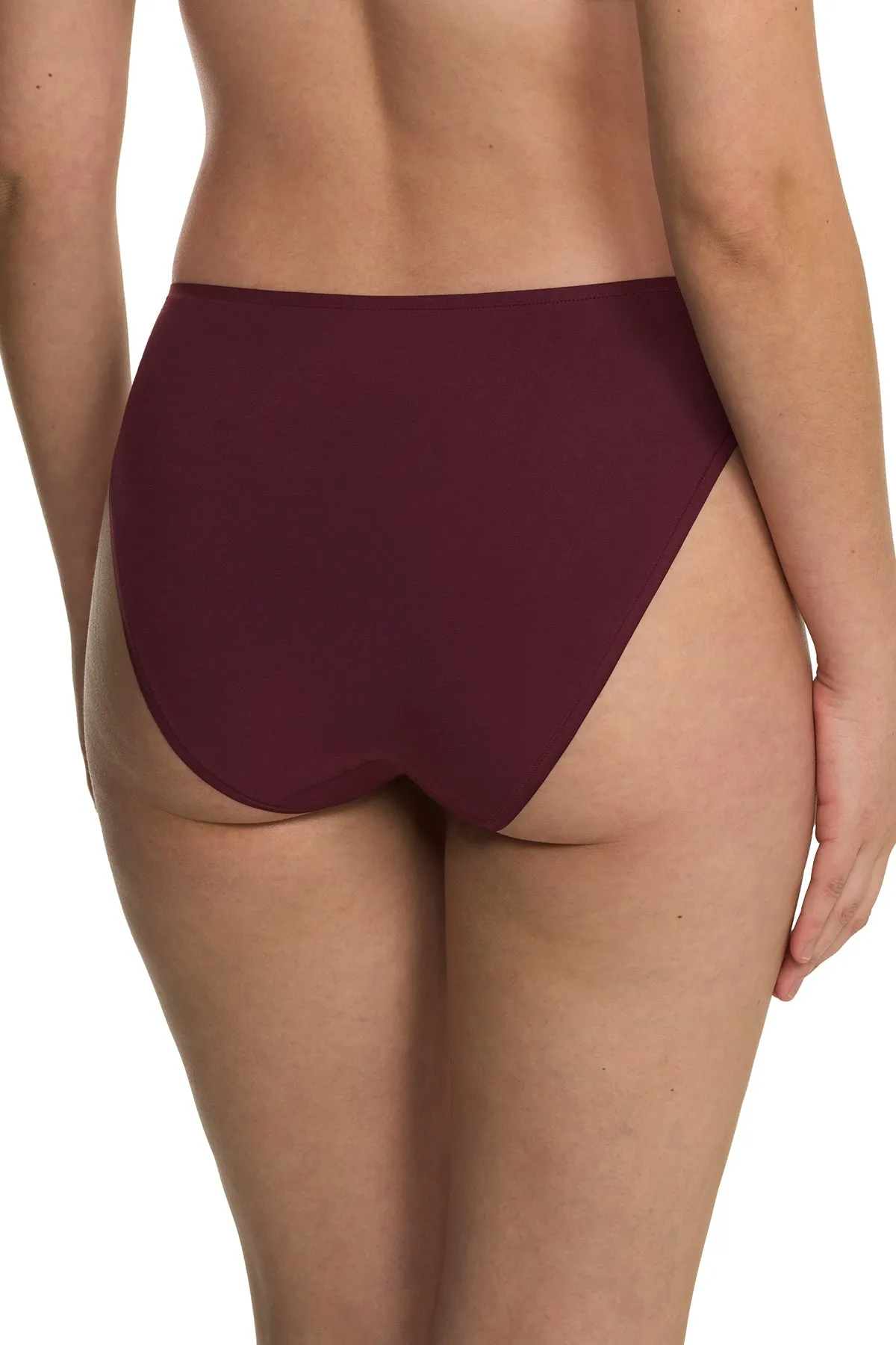 Bliss Bare Cotton High Cut Brief 3-Pack sold by Natori product image thumbnail 3