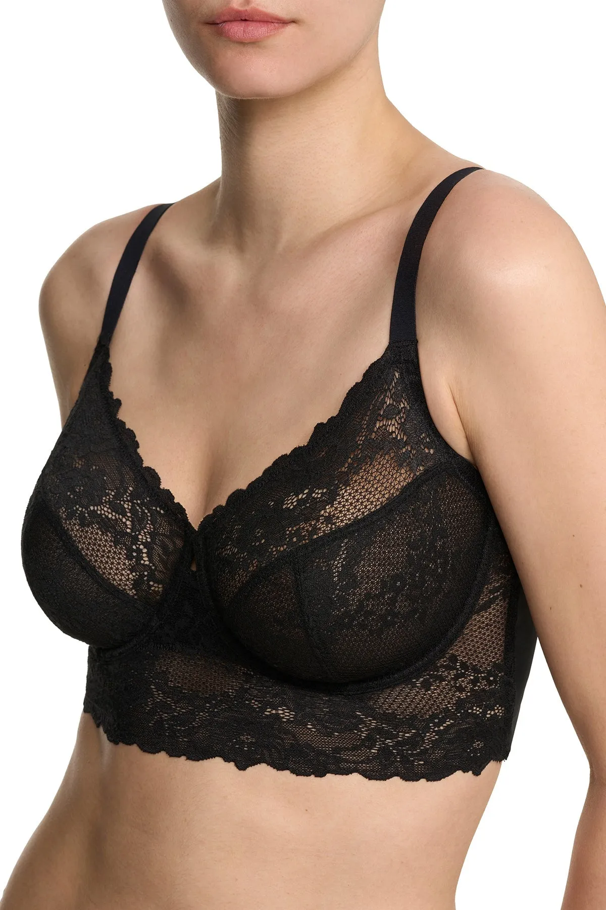 Heavenly Full Coverage Longline Underwire Bra sold by Natori product image thumbnail 4