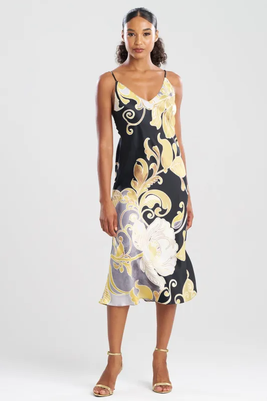 Deco Printed Charmeuse Slip sold by Natori