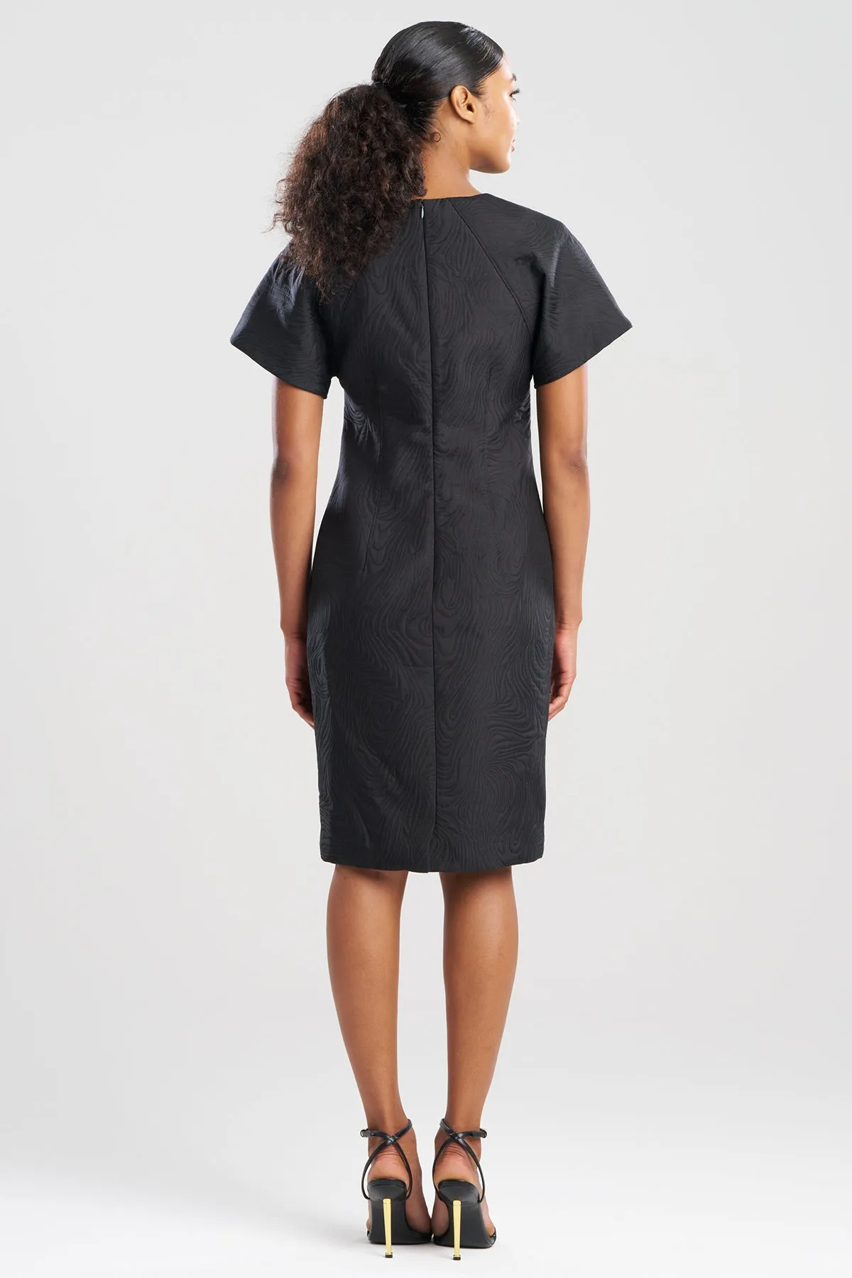 Swirl Jacquard Dolman Sleeve Dress sold by Natori product image thumbnail 2