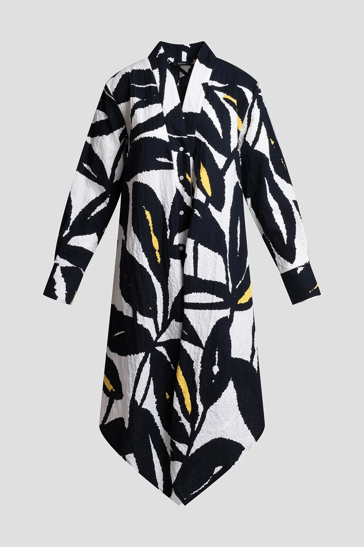 Leaf Matelassé Cotton Handkerchief Tunic sold by Natori product image thumbnail 5