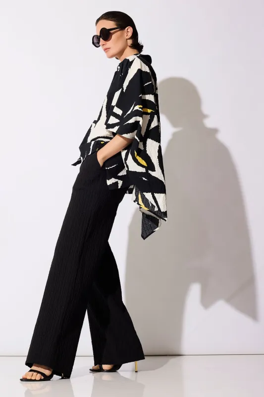 Matelassé Cotton Wide Pull On Pants sold by Natori