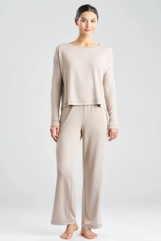 Kaia Terry Destination Long Sleeve Top sold by Natori