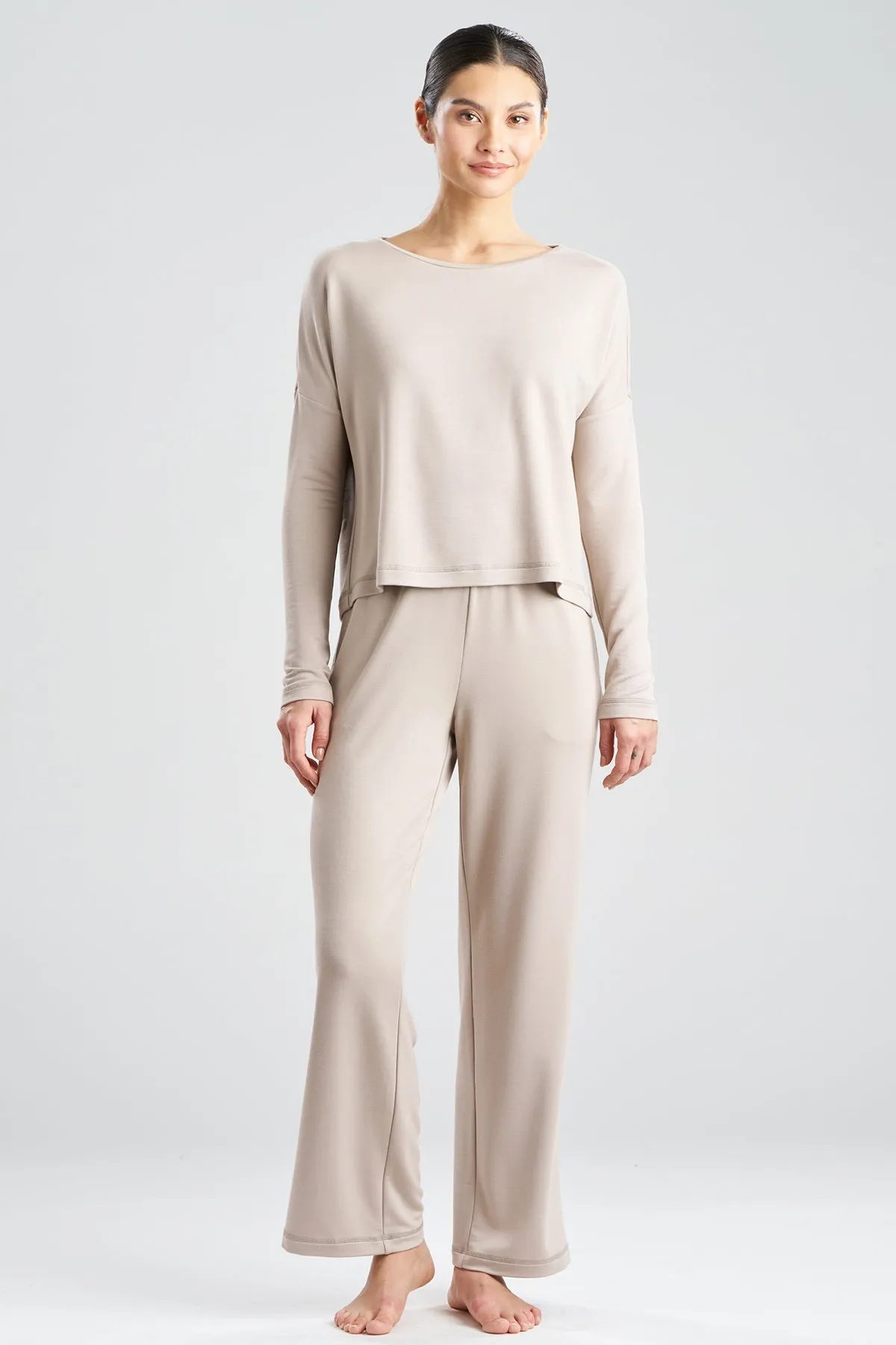 Kaia Terry Destination Long Sleeve Top sold by Natori