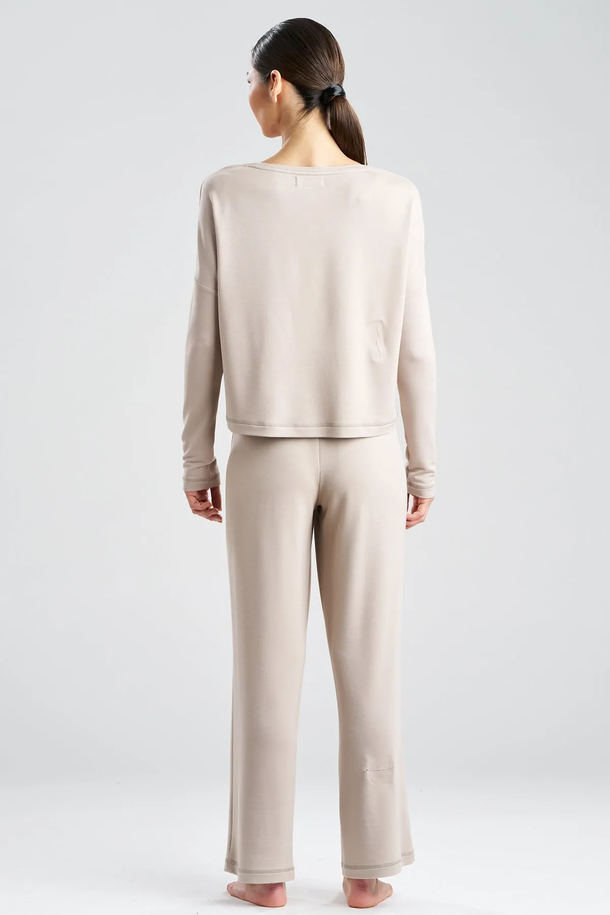 Kaia Terry Destination Long Sleeve Top sold by Natori product image thumbnail 2