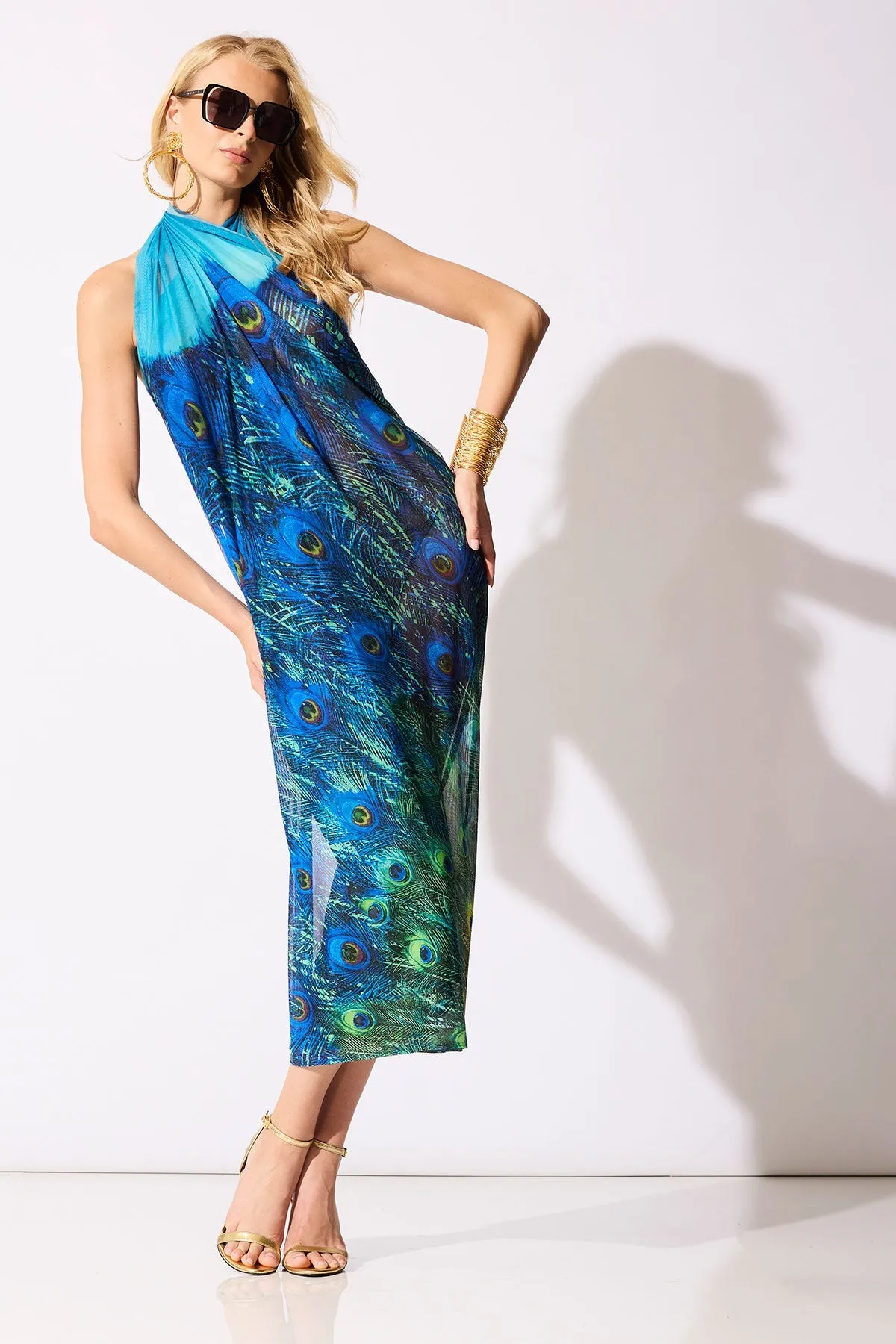 Peacock Mesh Pareo sold by Natori product image thumbnail 4