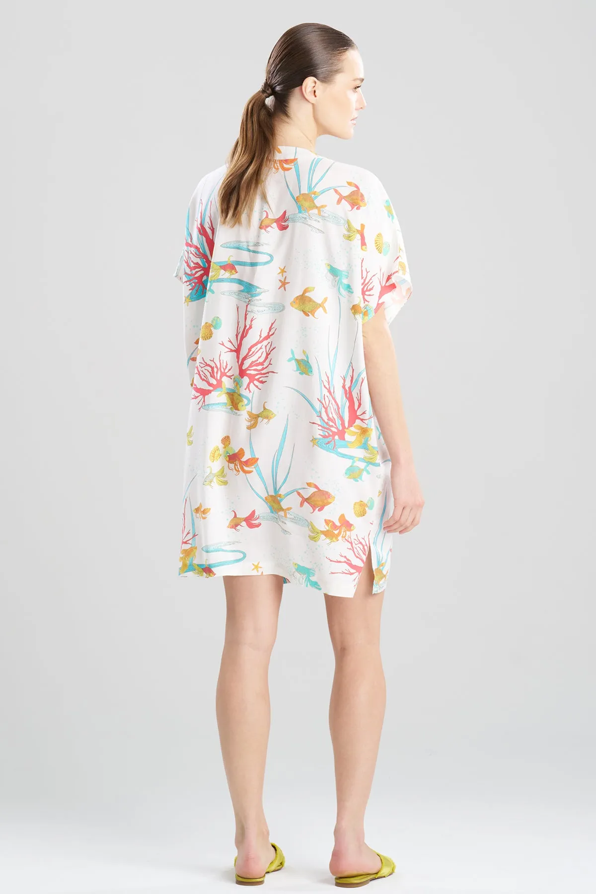 Ocean's Embrace Printed Challis Sleepshirt sold by Natori product image thumbnail 2