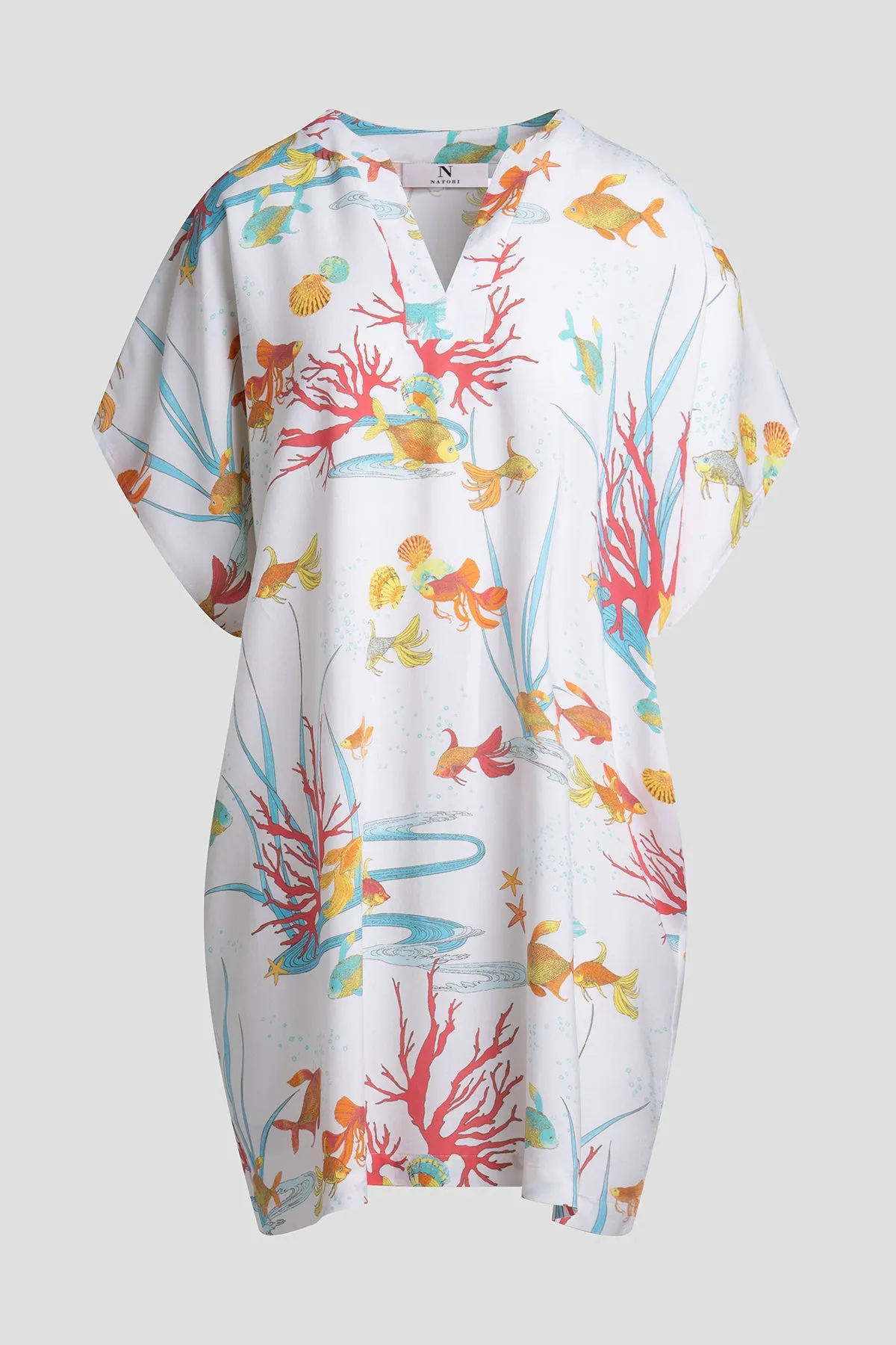 Ocean's Embrace Printed Challis Sleepshirt sold by Natori product image thumbnail 3