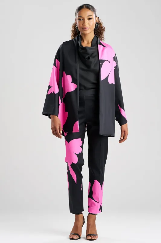 Peony Cotton Chino Coat sold by Natori