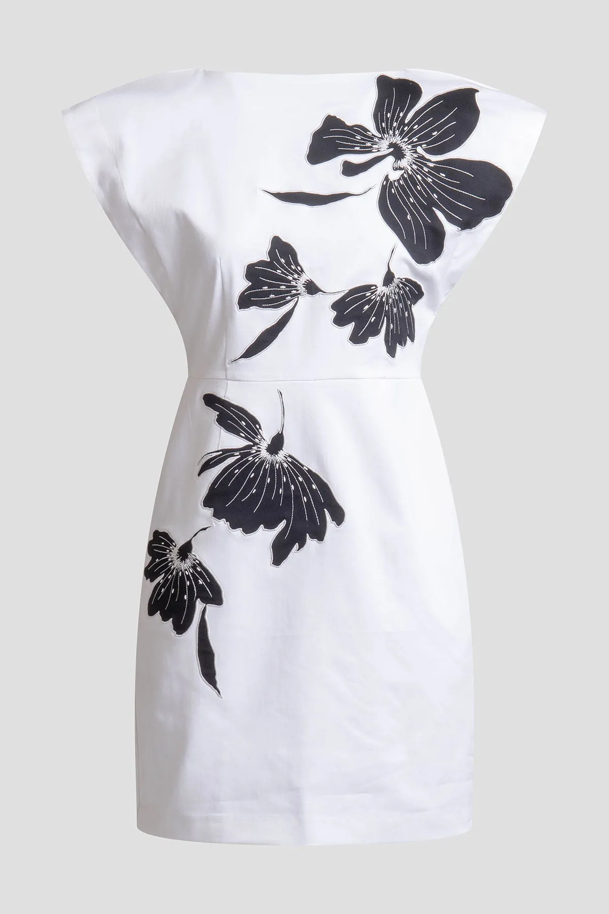 Cotton Chino Embroidered Mini Dress sold by Natori product image thumbnail 5