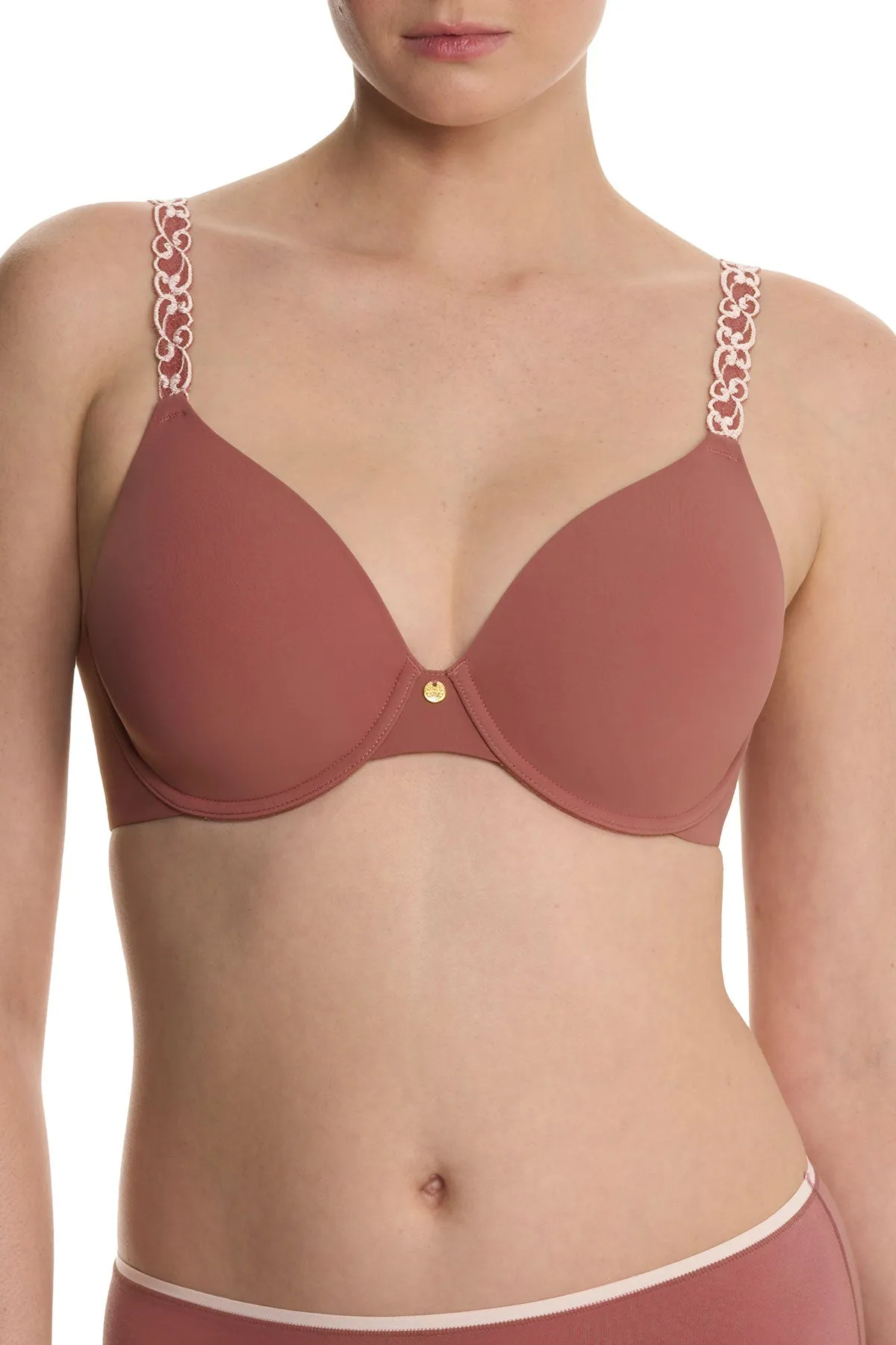 Pure Luxe Custom Coverage Contour Underwire Bra sold by Natori product image thumbnail 2