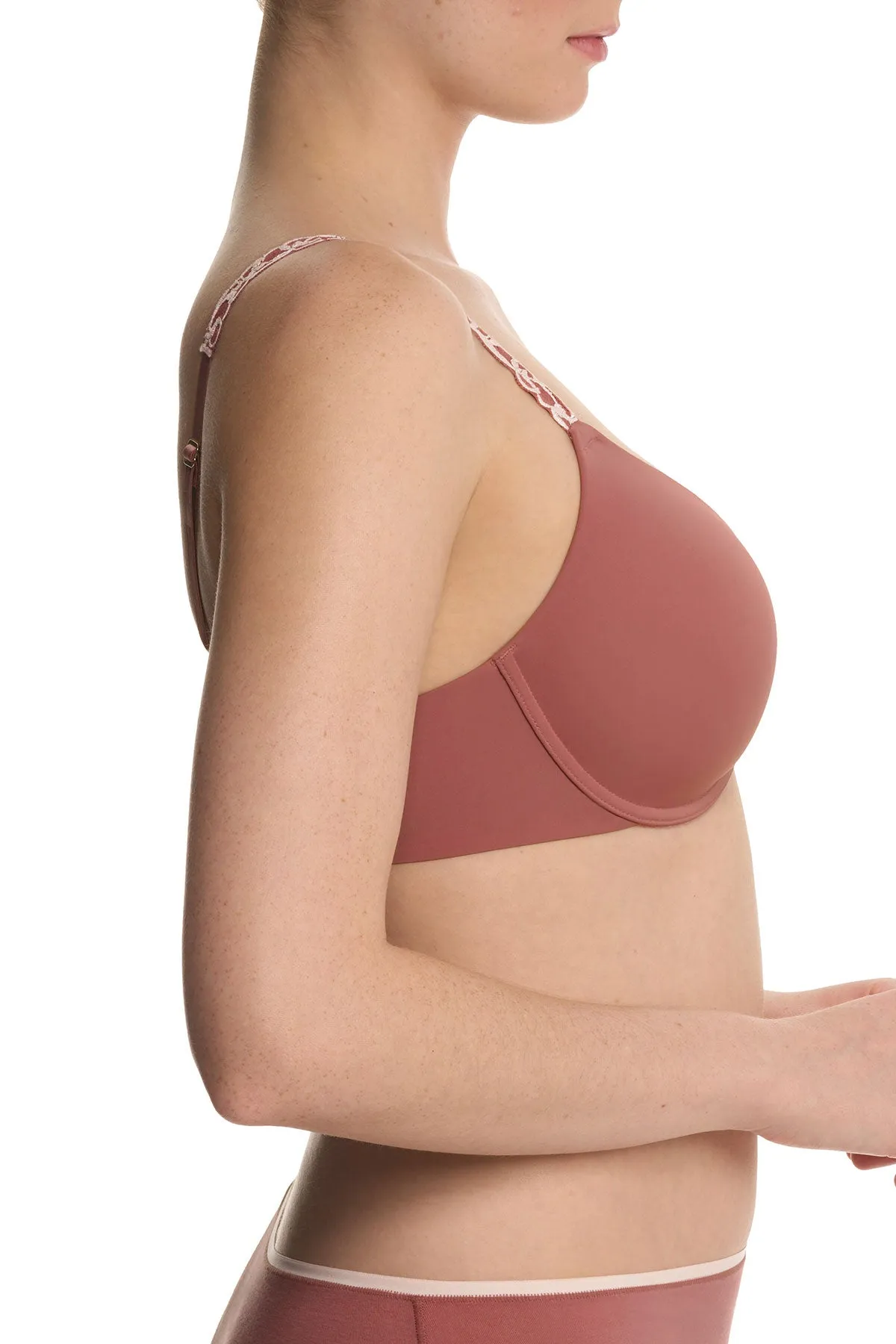 Pure Luxe Custom Coverage Contour Underwire Bra sold by Natori product image thumbnail 3