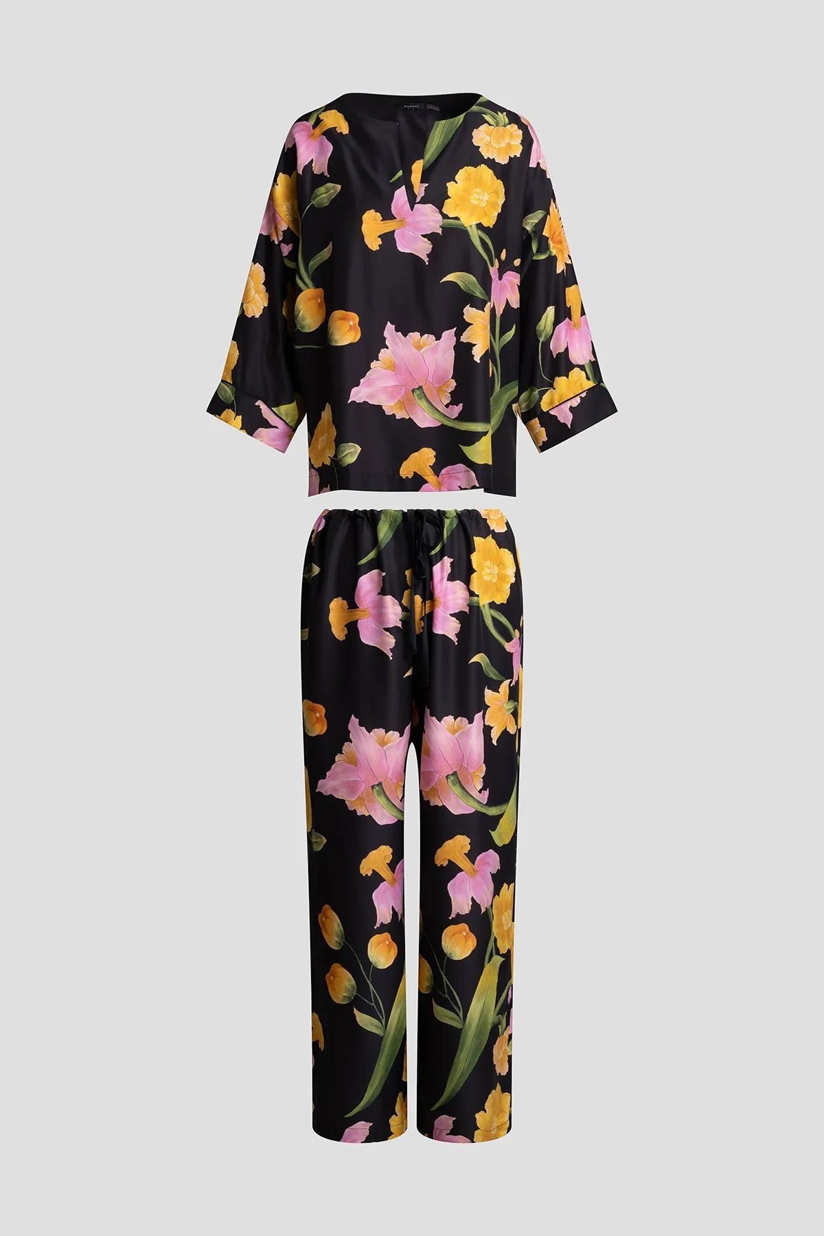 Solene Matte Charmeuse PJ Set sold by Natori product image thumbnail 5