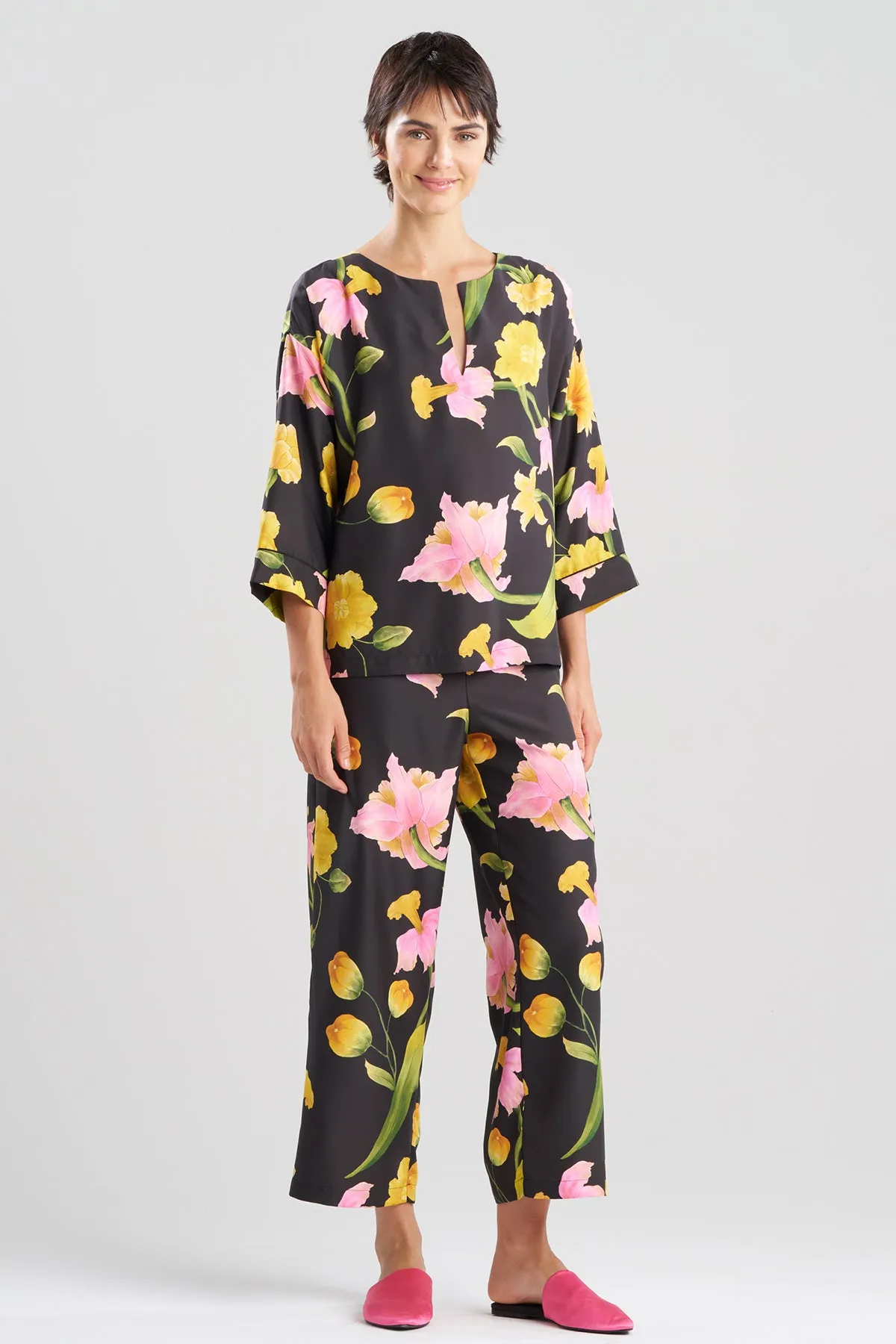 Solene Matte Charmeuse PJ Set sold by Natori