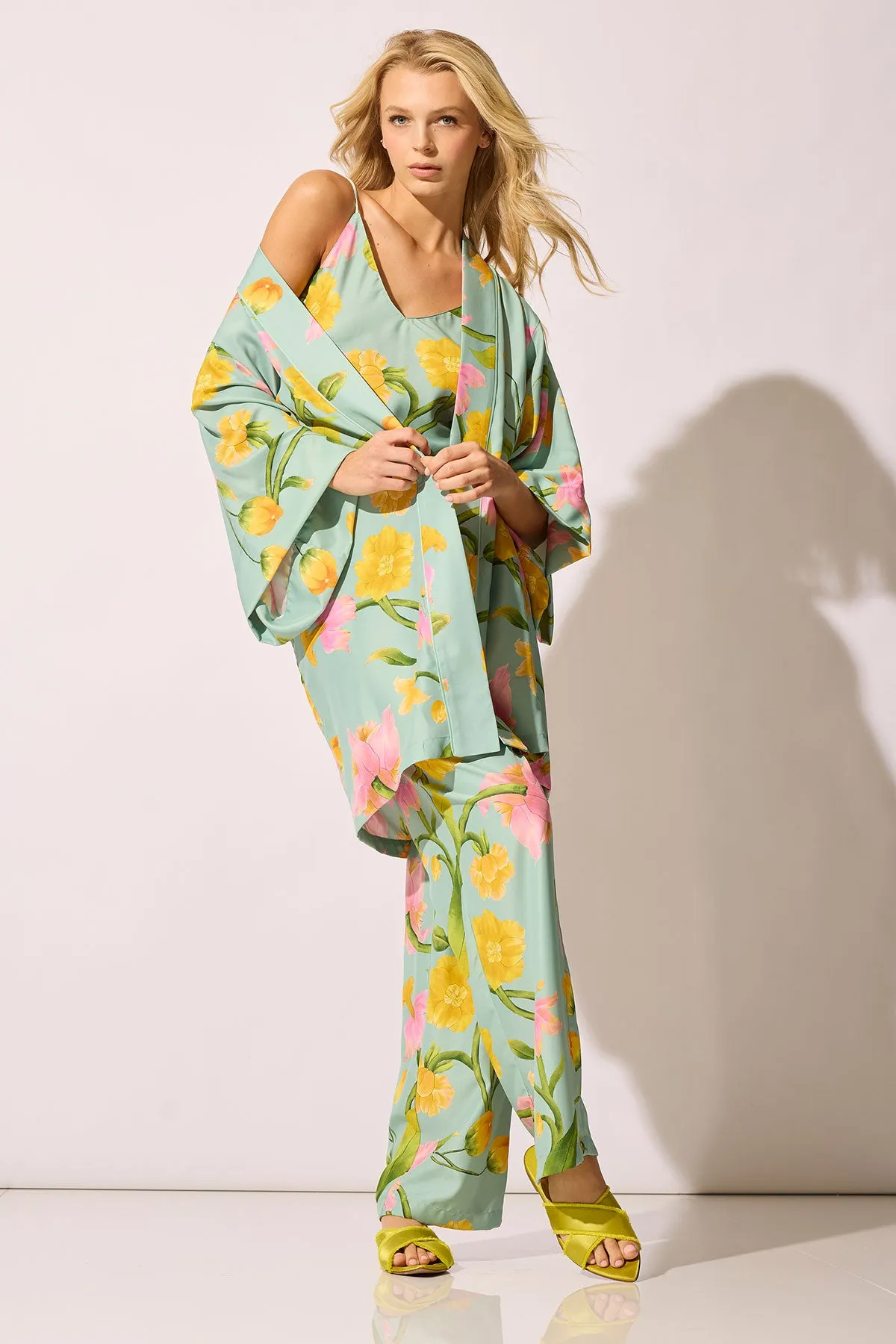 Solene Matte Charmeuse Cami PJ Set sold by Natori