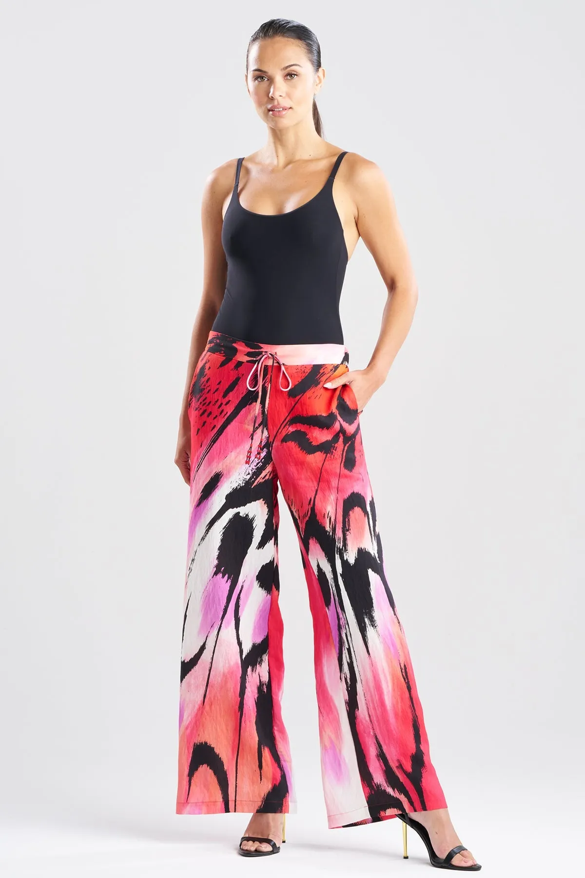 Butterfly Linen Blend Pants sold by Natori product image thumbnail 2