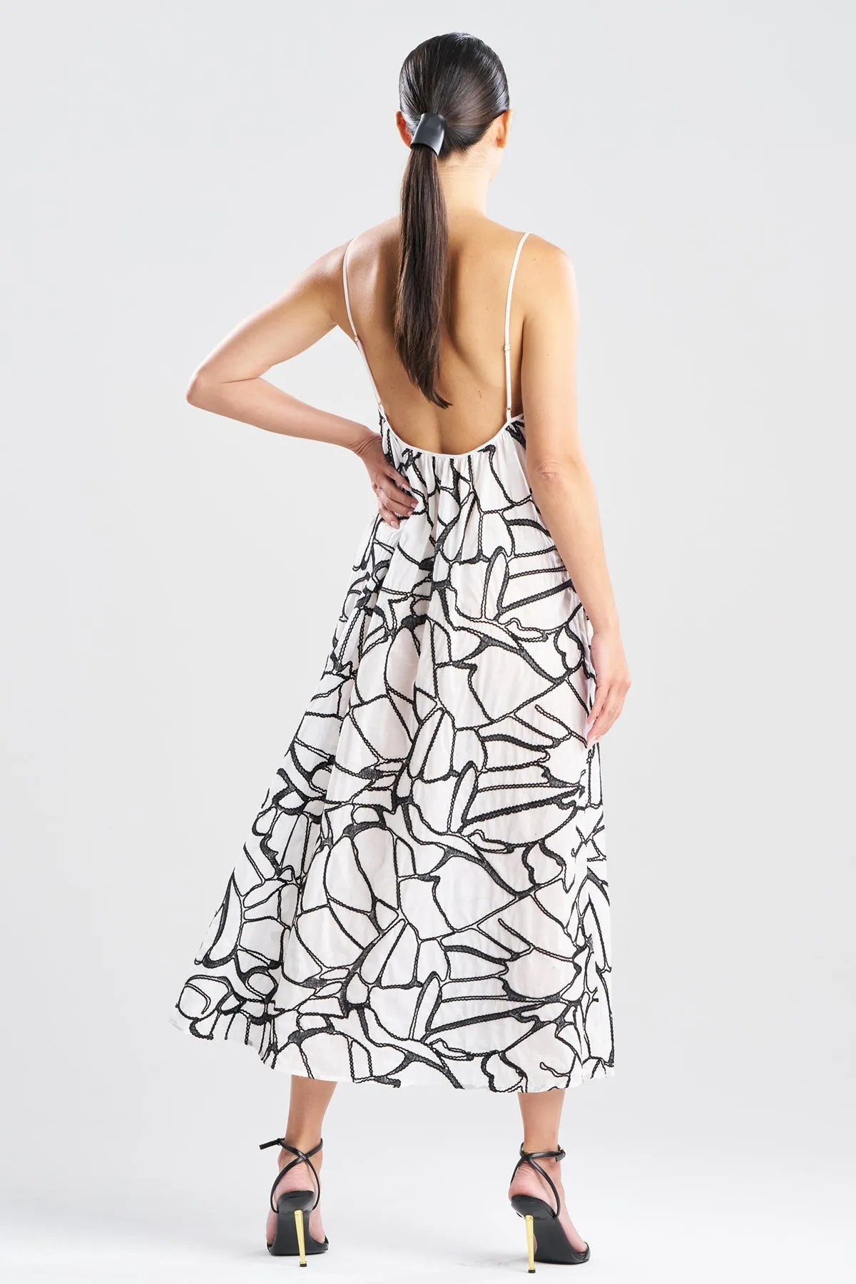 Butterfly Embroidery Sundress sold by Natori product image thumbnail 3